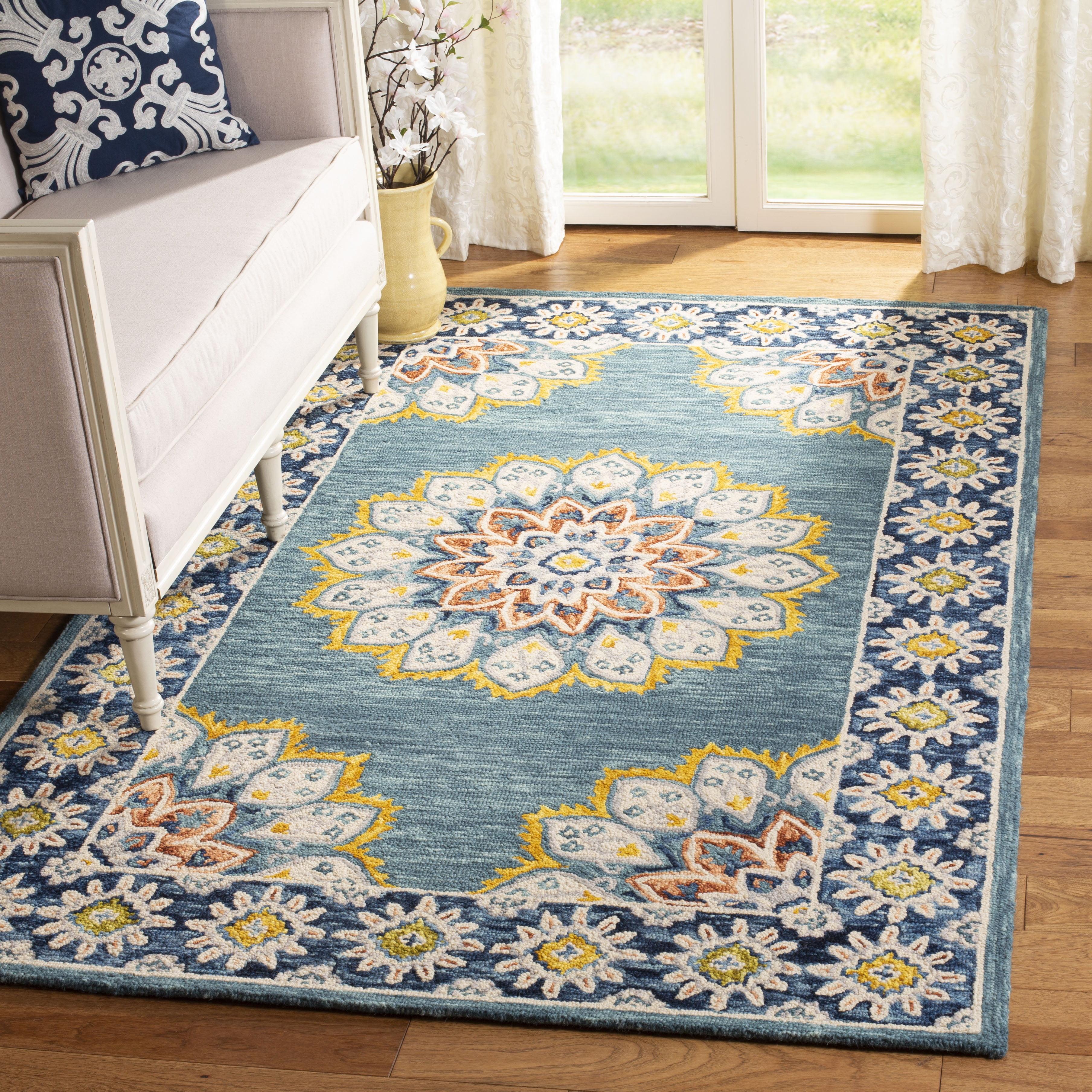 Blossom BLM902 Hand Tufted Area Rug  - Safavieh