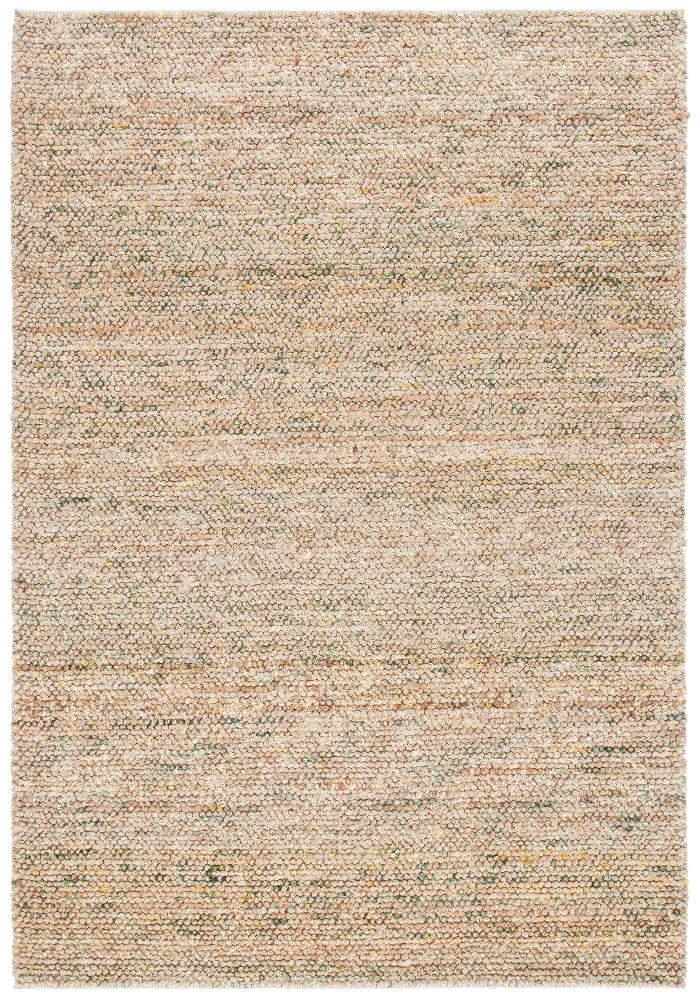 SAFAVIEH Bohemian Martha Solid Area Rug, Natural/Green, 8' x 10'