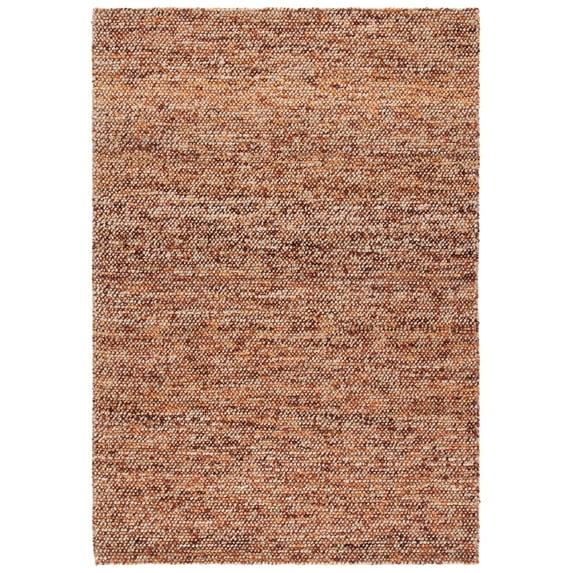 Bohemian BOH901 Hand Woven Indoor Area Rug - Natural/Rust - 5'x8' - Safavieh