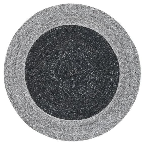 Braided BRD652 Flat Weave Indoor Runner Rug - Grey/Brown - 2'3"x8' - Safavieh