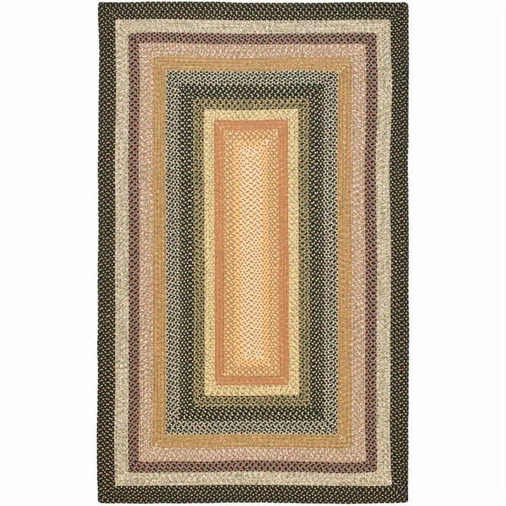 Braided BRD308 Hand Woven Area Rug - Multi - 6'x6' - Safavieh.