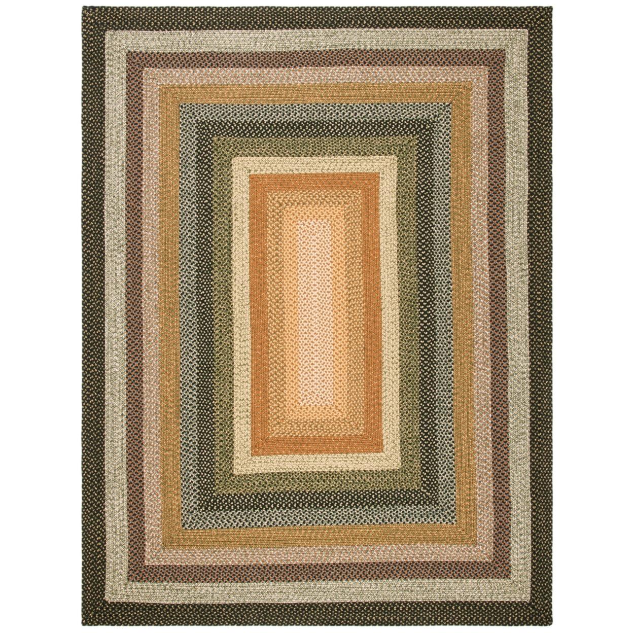 Braided BRD308 Hand Woven Area Rug - Multi - 6'x9' - Safavieh.