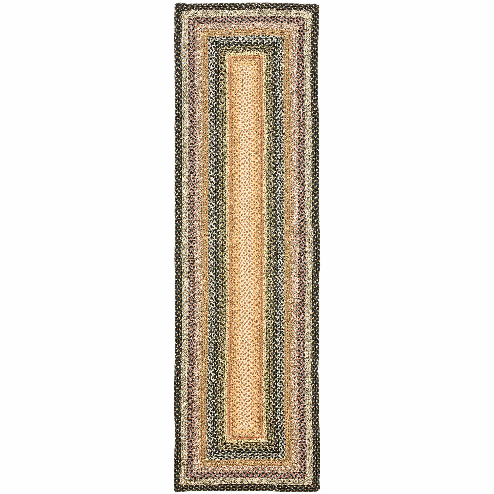 Braided BRD308 Hand Woven Runner Rug - Multi - 2'3"x12' - Safavieh.