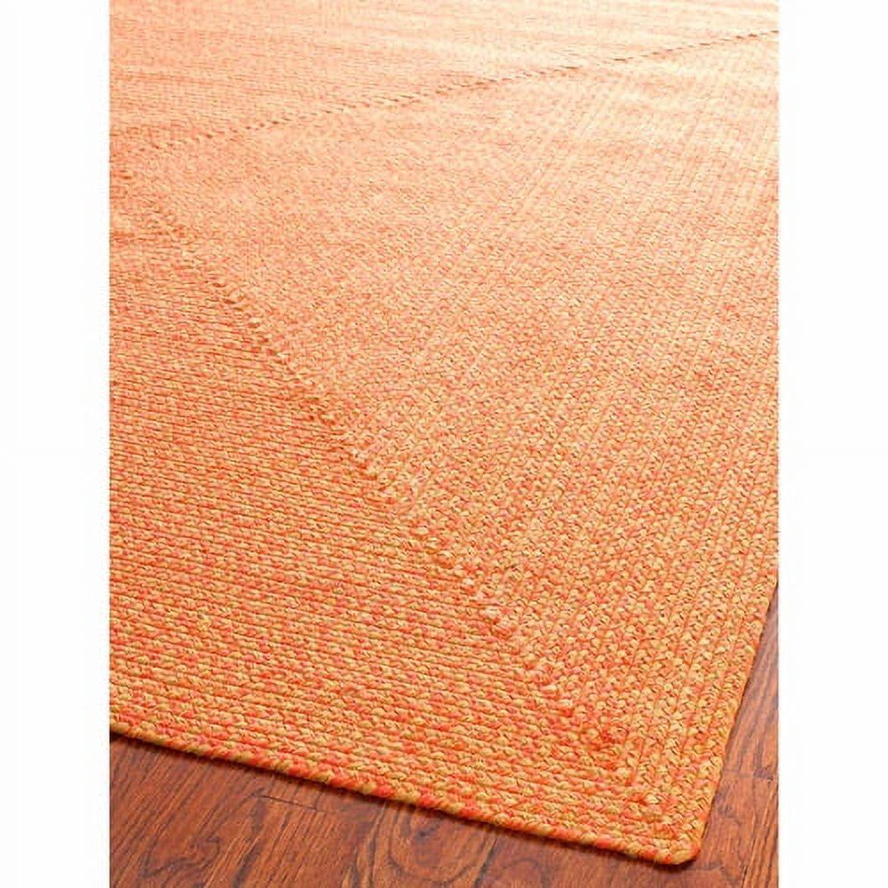 Safavieh  Handmade Braided Corinna Country Cotton Rug 6' Square 6' Square Indoor, Handmade Entryway, Kitchen Square