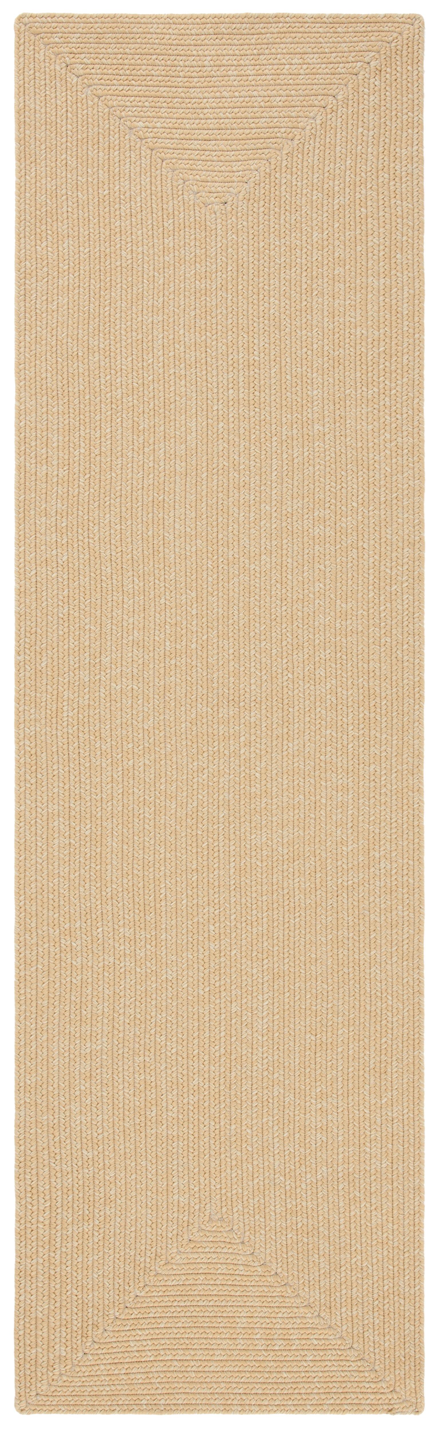 Braided BRD315 Hand Woven Runner Rug - Beige/Tan - 2'3"x8' - Safavieh.