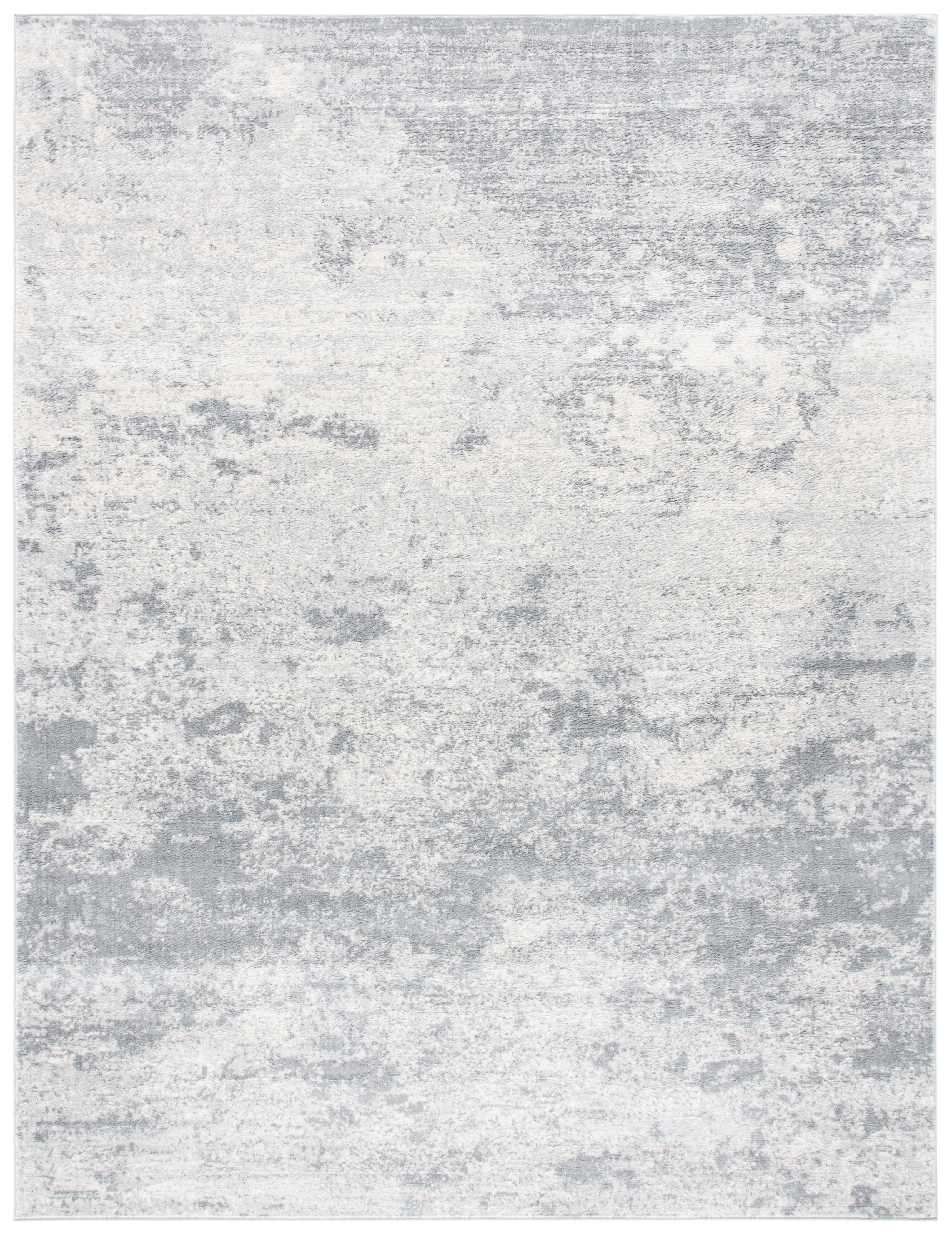 SAFAVIEH Brentwood Ainslee Abstract Area Rug, Grey/Ivory, 12' x 15'