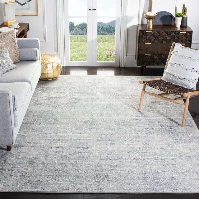 Brentwood BNT822 Power Loomed Area Rug - Ivory/Grey - 8'9"x11'9" - Safavieh.