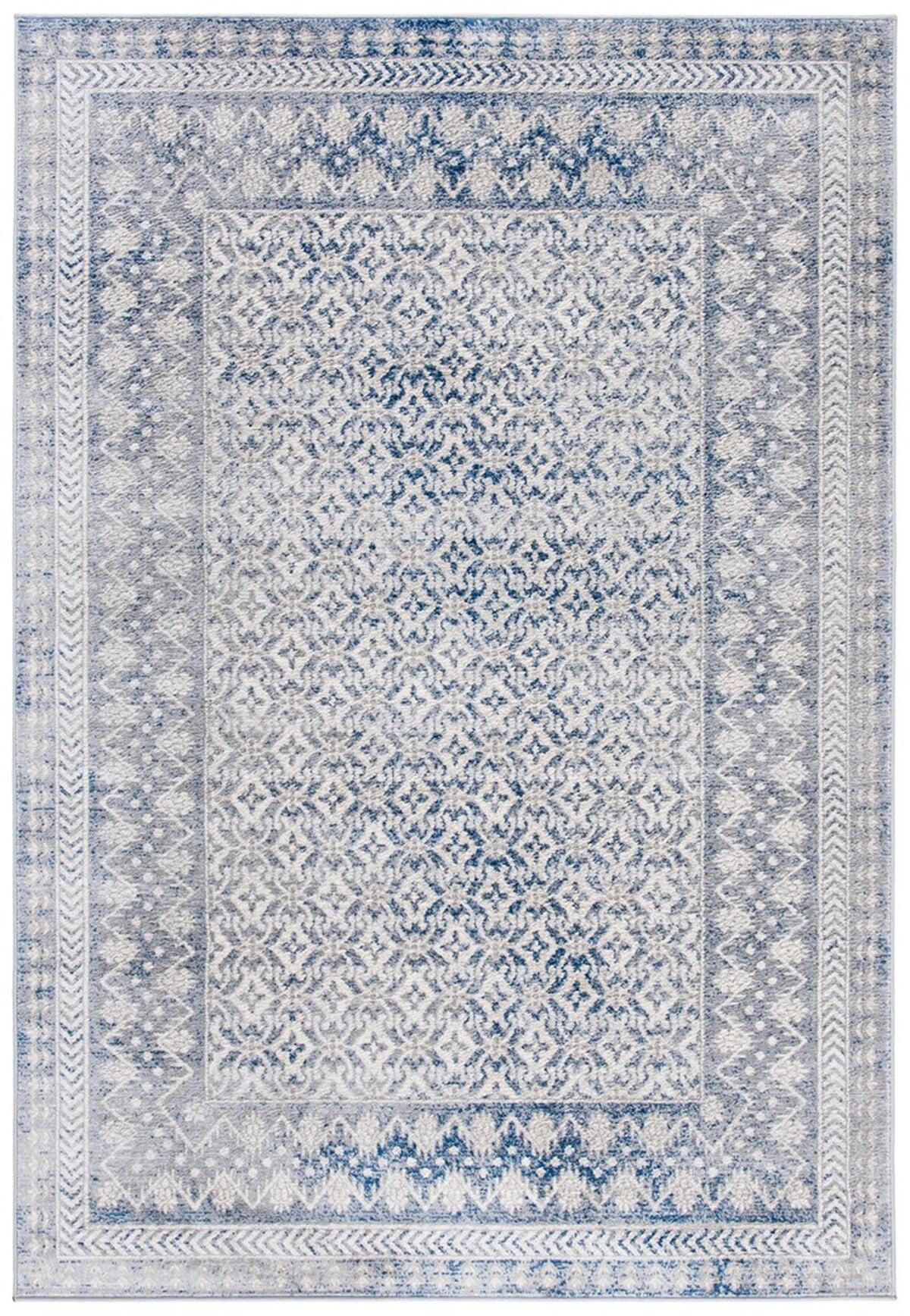 Brentwood BNT899 Power Loomed Indoor Accent Rug - Ivory/Light Grey - 3'x5' - Safavieh