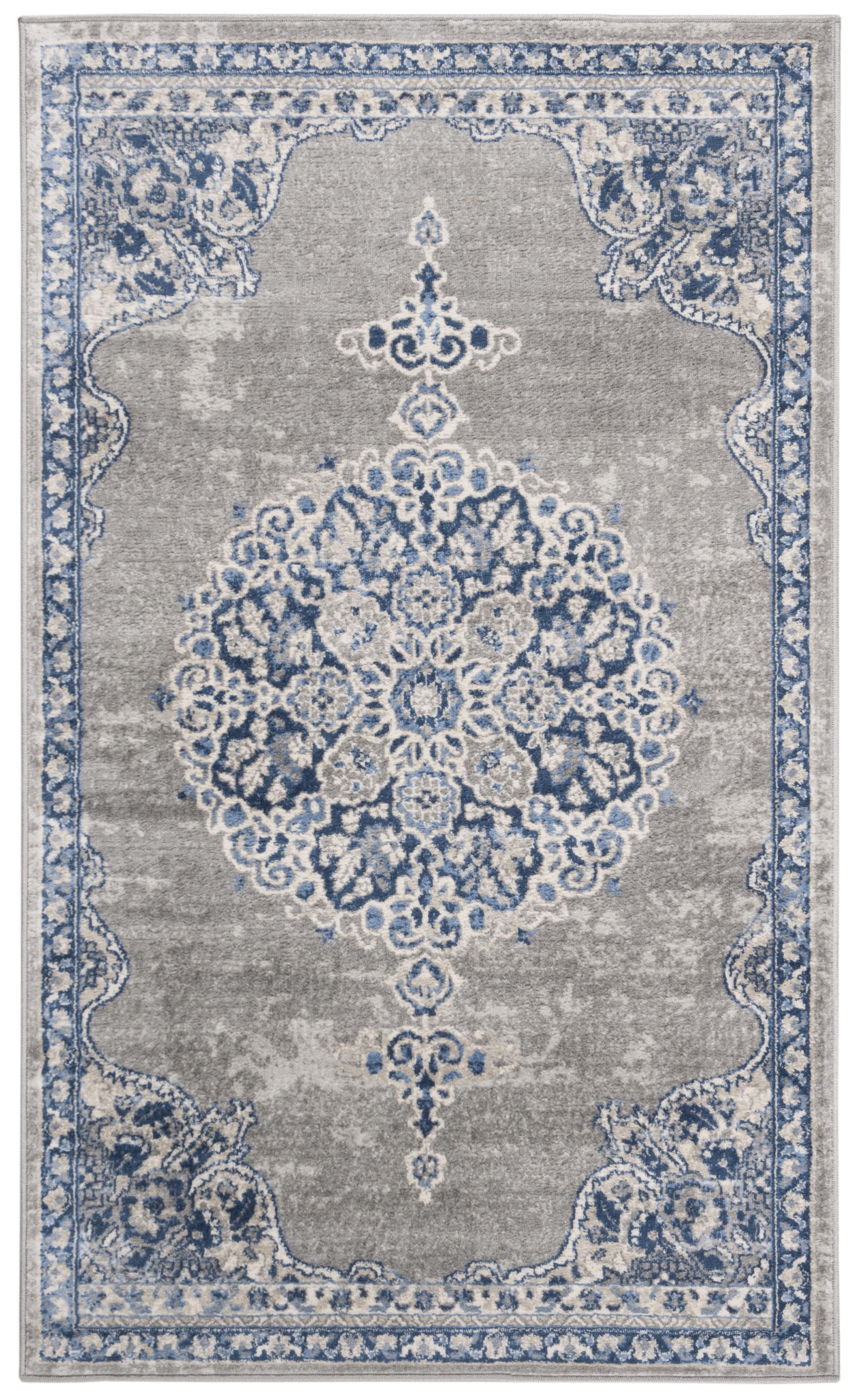 Carlisle Light Gray/Blue Rug