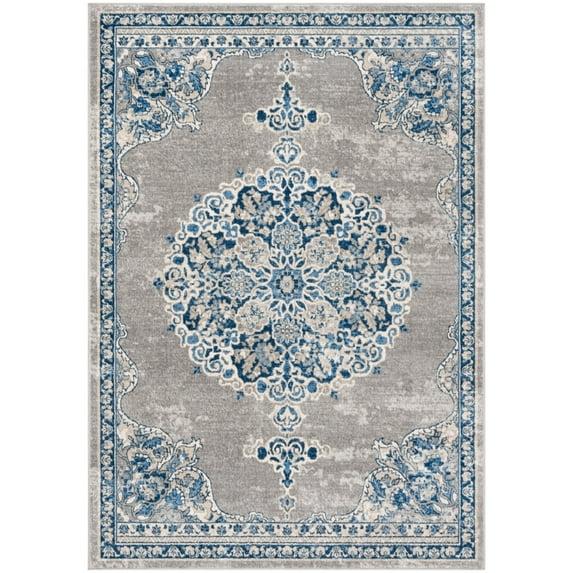 Kelly Clarkson Home Carlisle Light Gray/Blue Rug