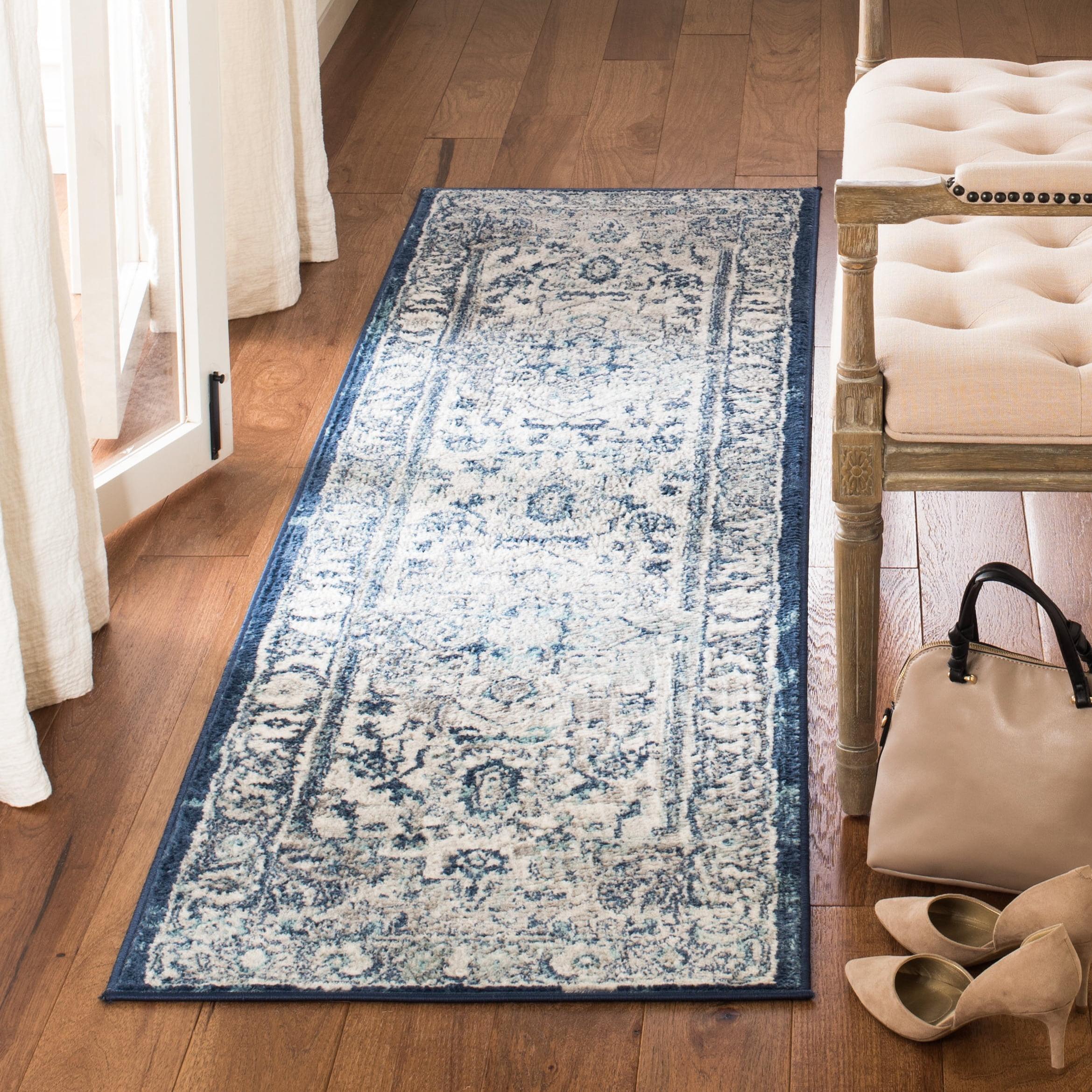 Kelly Clarkson Home Camila Light Gray/Blue Oriental Rug
