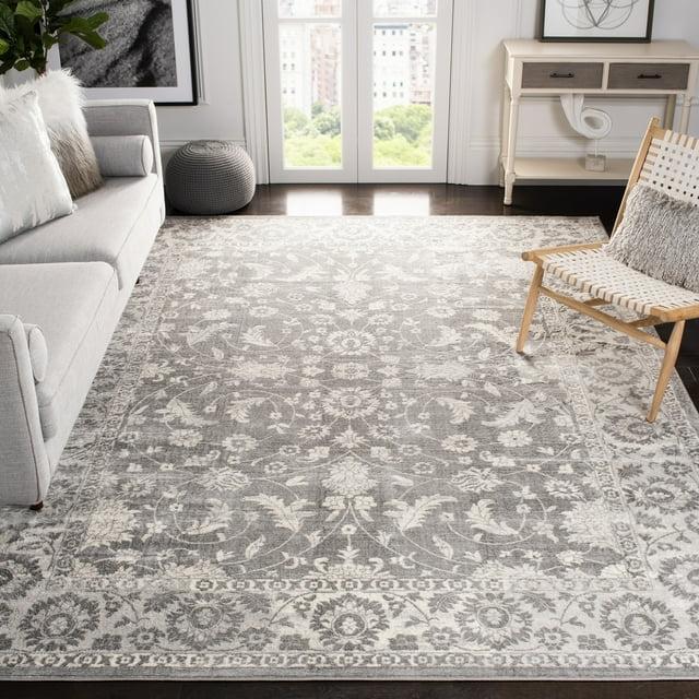 SAFAVIEH Brentwood Shannen Traditional Area Rug, 12' x 18', Cream/Grey