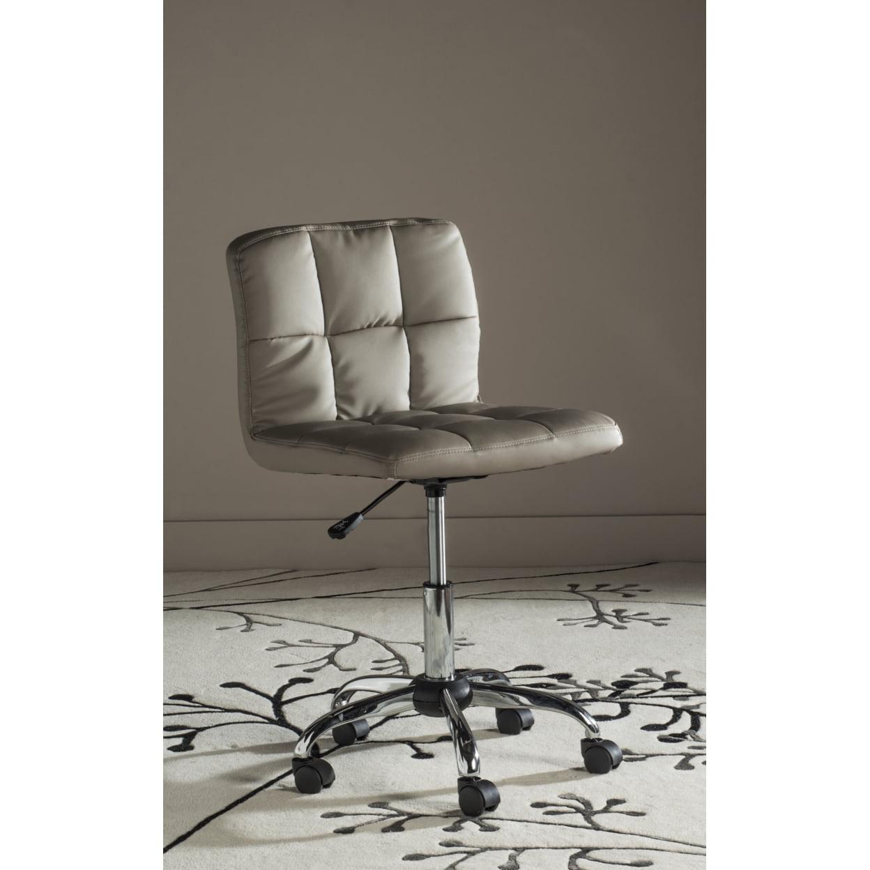 Brunner Desk Chair - Grey - Safavieh