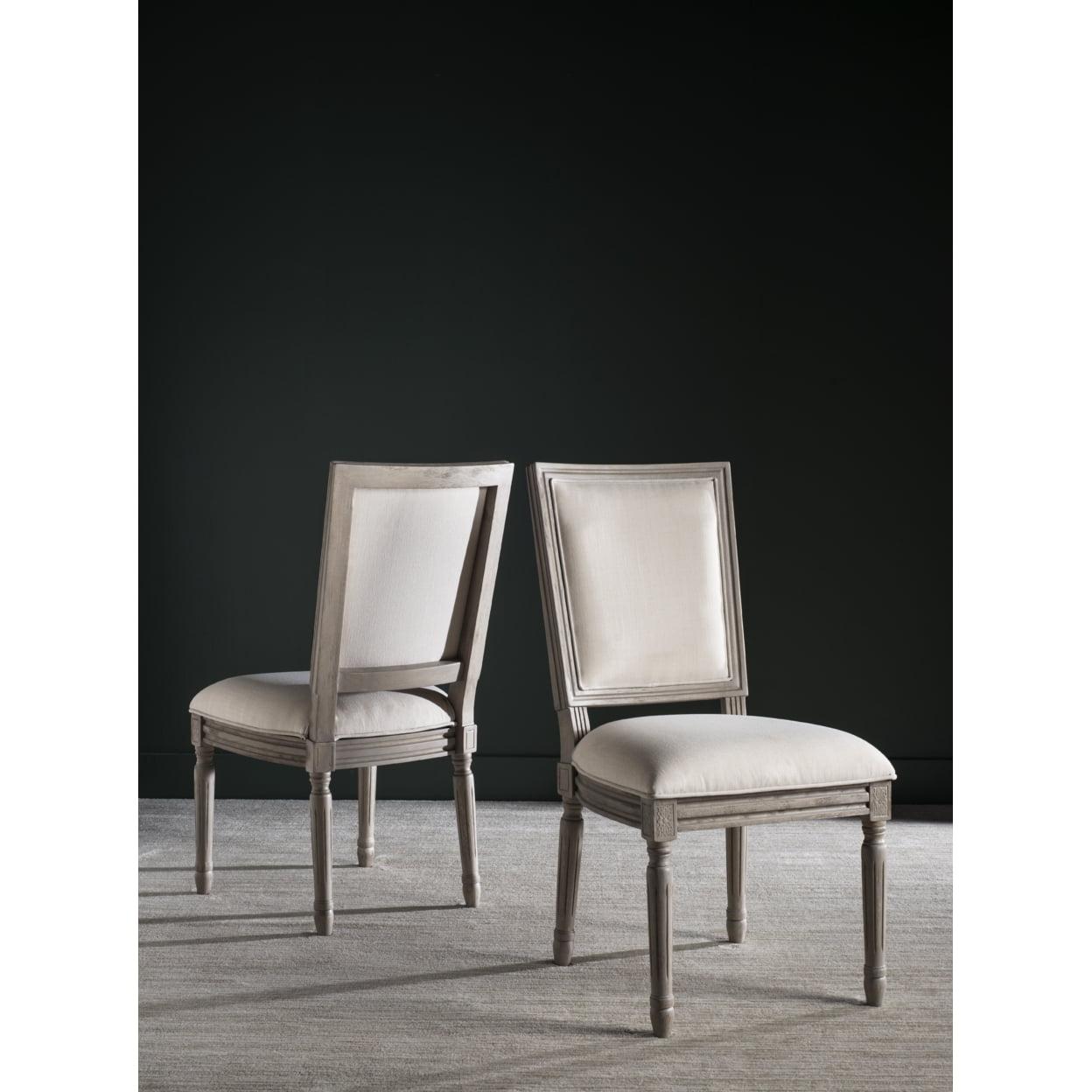 Buchanan 19''H French Brasserie Rectangle Side Chair (Set of 2)  - Safavieh