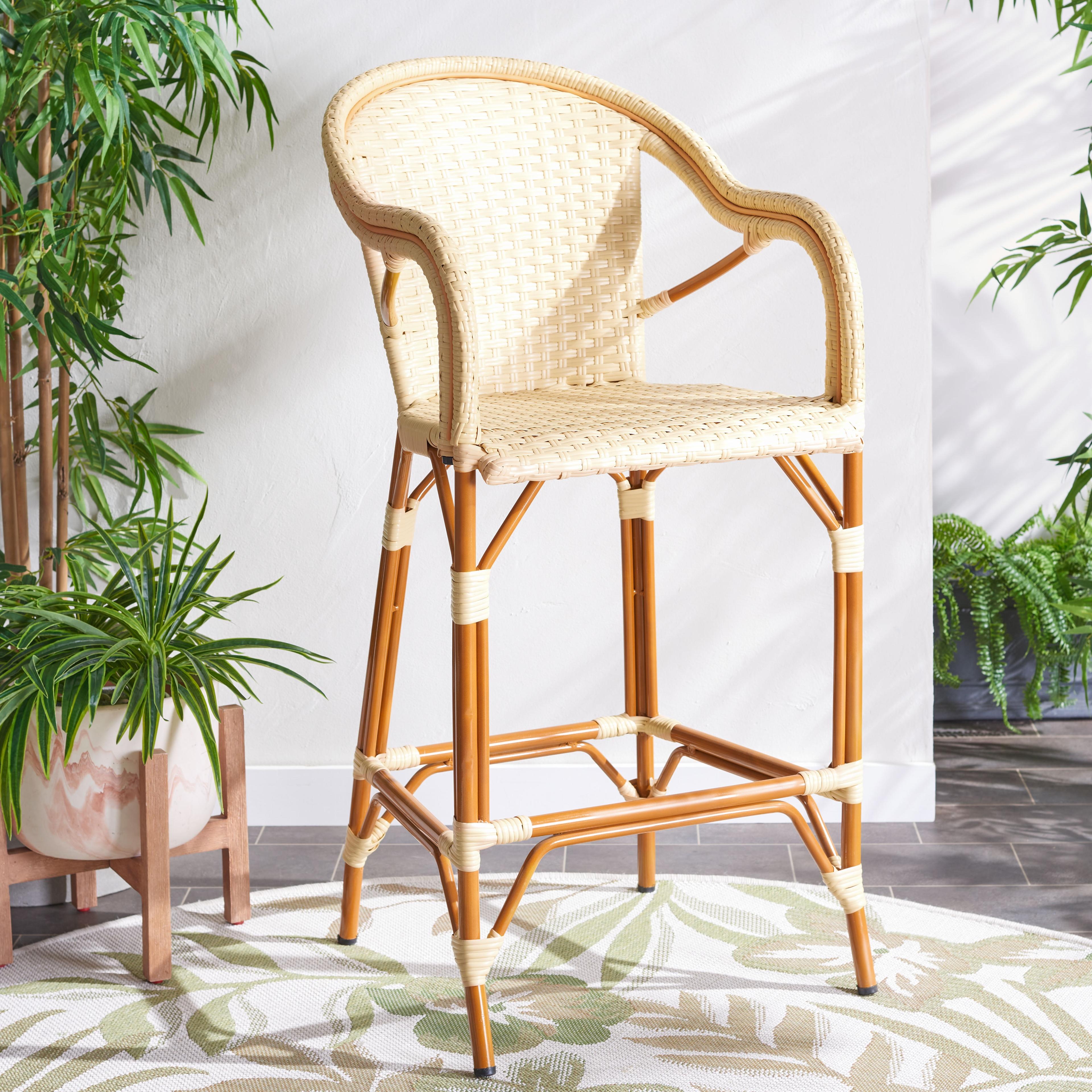 California Bar Stool With Arm  - Safavieh