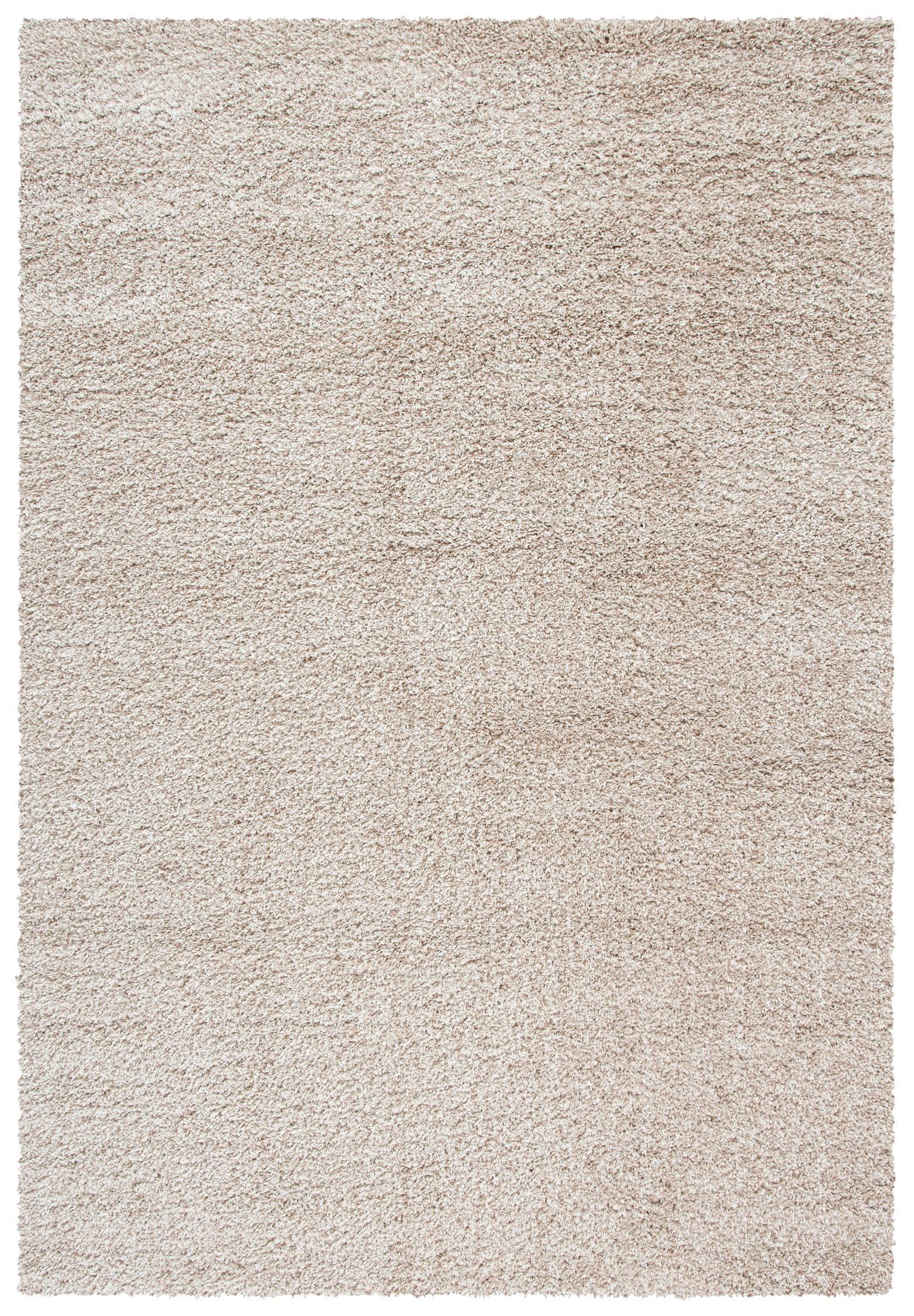 Shag SG151 Power Loomed Indoor Area Rug - Beige - 8'6"x12' - Safavieh.