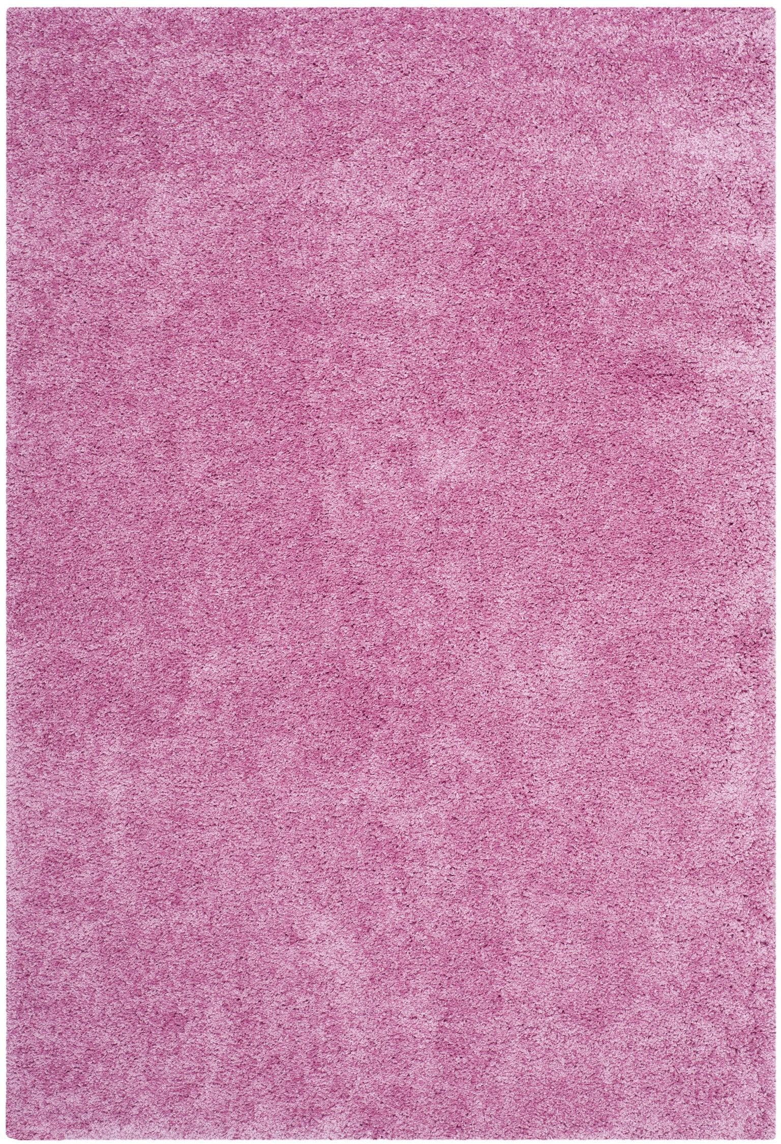 Shag SG151 Power Loomed Indoor Area Rug - Pink - 4'x6' - Safavieh.