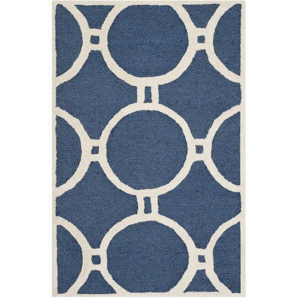 Cambridge Hand Tufted Wool Geometric Rug