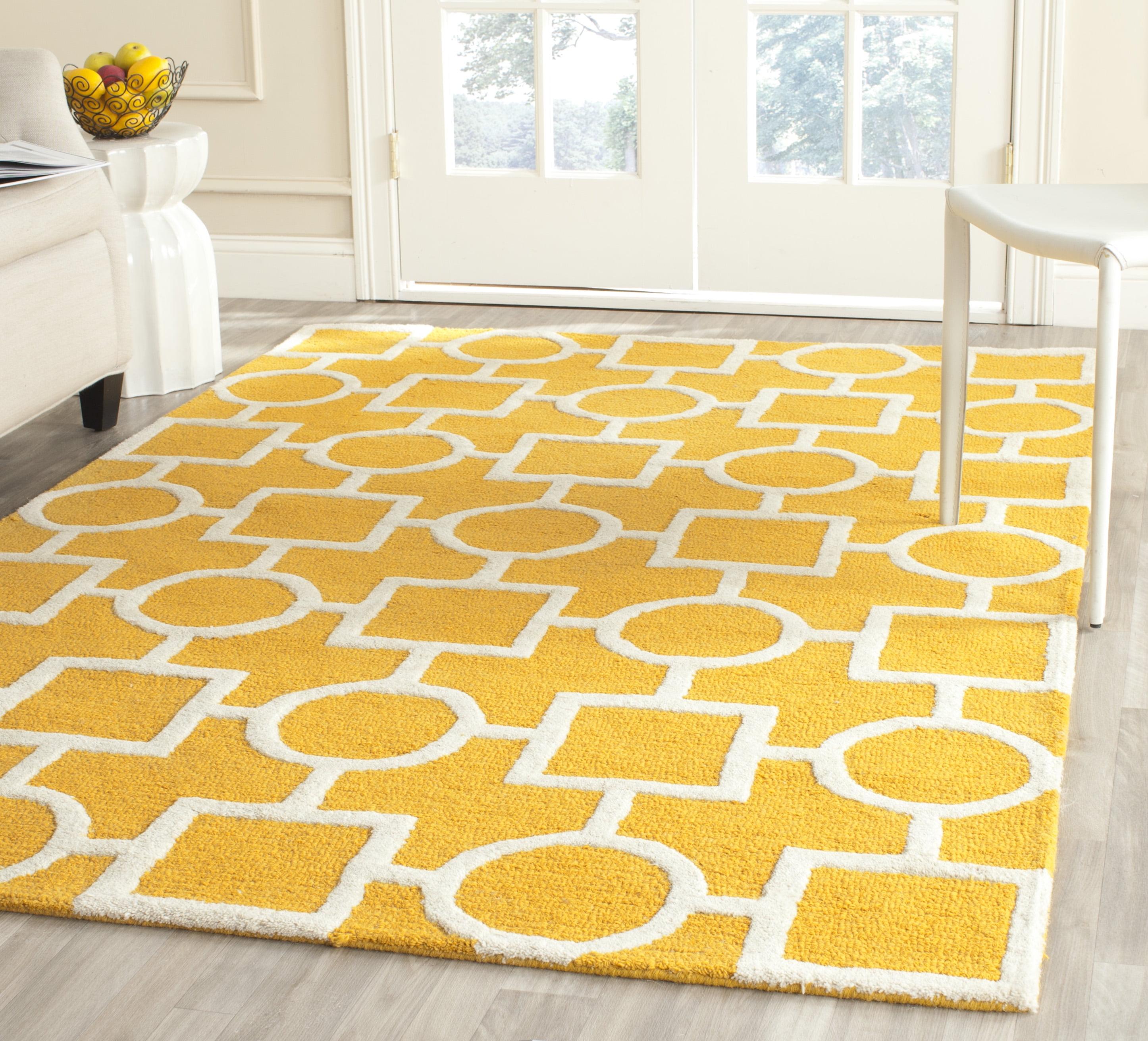 Cambridge Hand Tufted Wool Geometric Rug