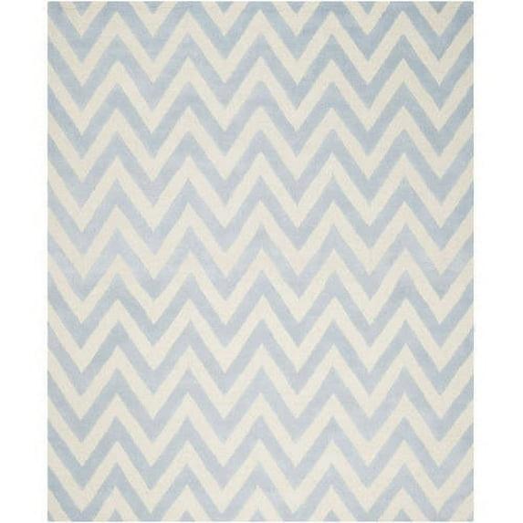 Cambridge CAM139 Tufted Indoor Area Rug - Light Blue/Ivory - 7'6"x9'6" - Safavieh