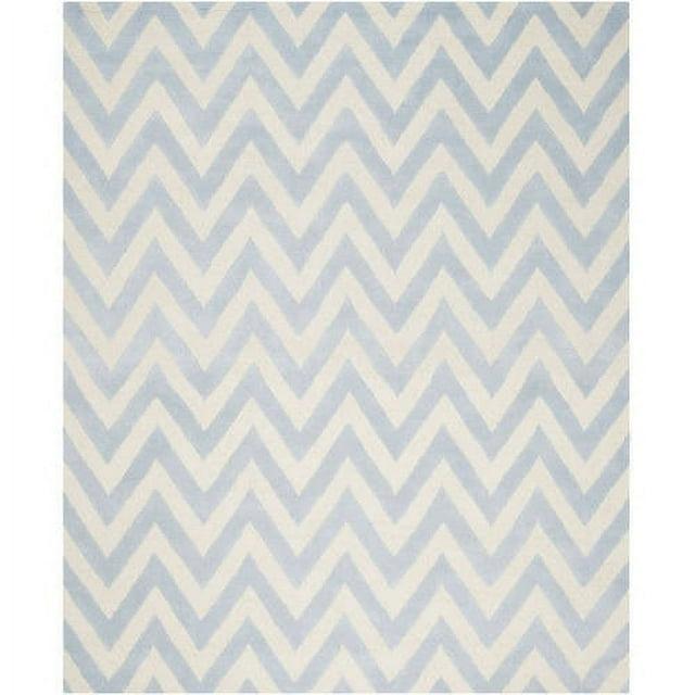 Cambridge CAM139 Tufted Indoor Area Rug - Light Blue/Ivory - 7'6"x9'6" - Safavieh