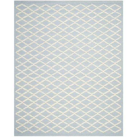 Cambridge CAM137 Tufted Indoor Area Rug - Light Blue/Ivory - 4'x6' - Safavieh