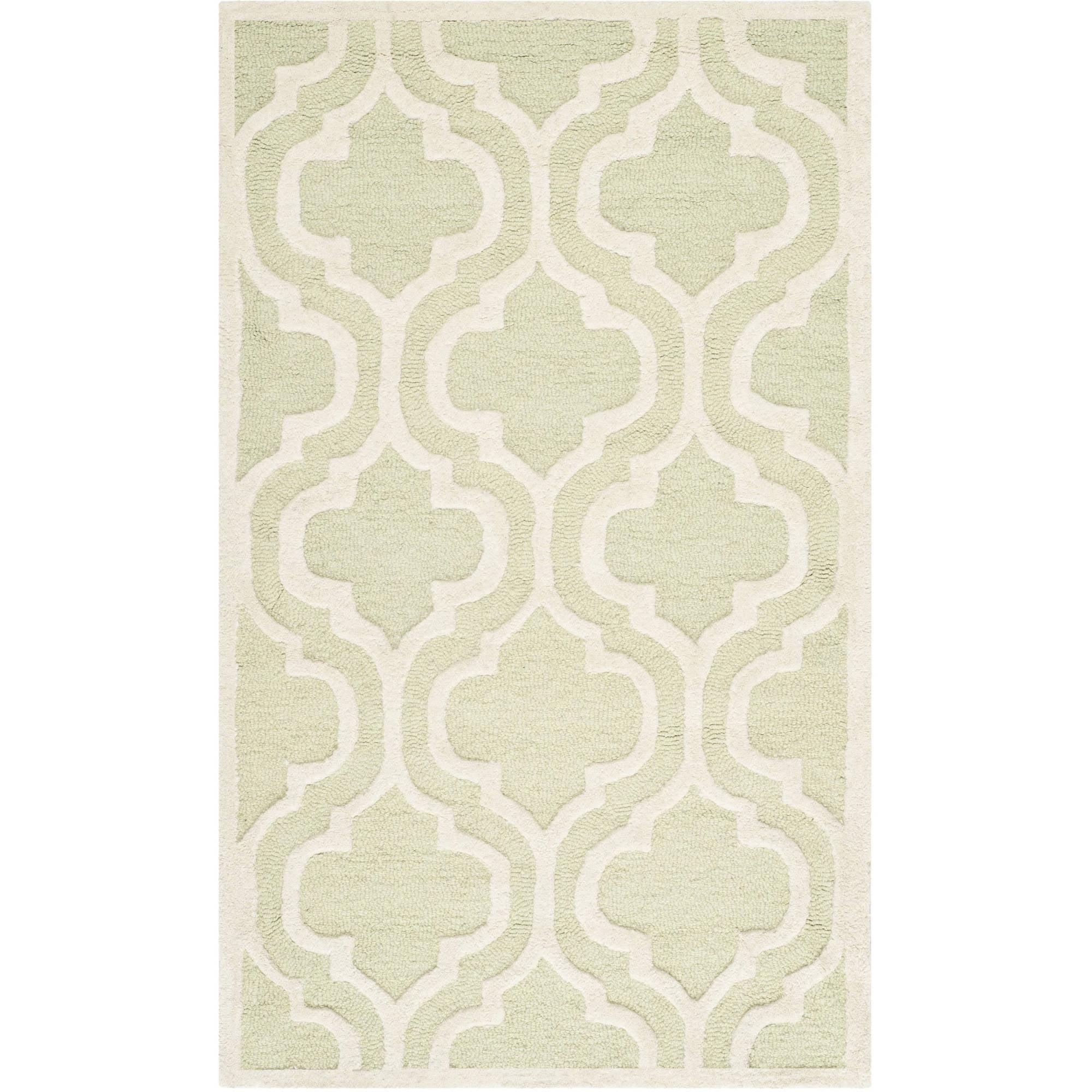 Cambridge Hand Tufted Wool Geometric Rug