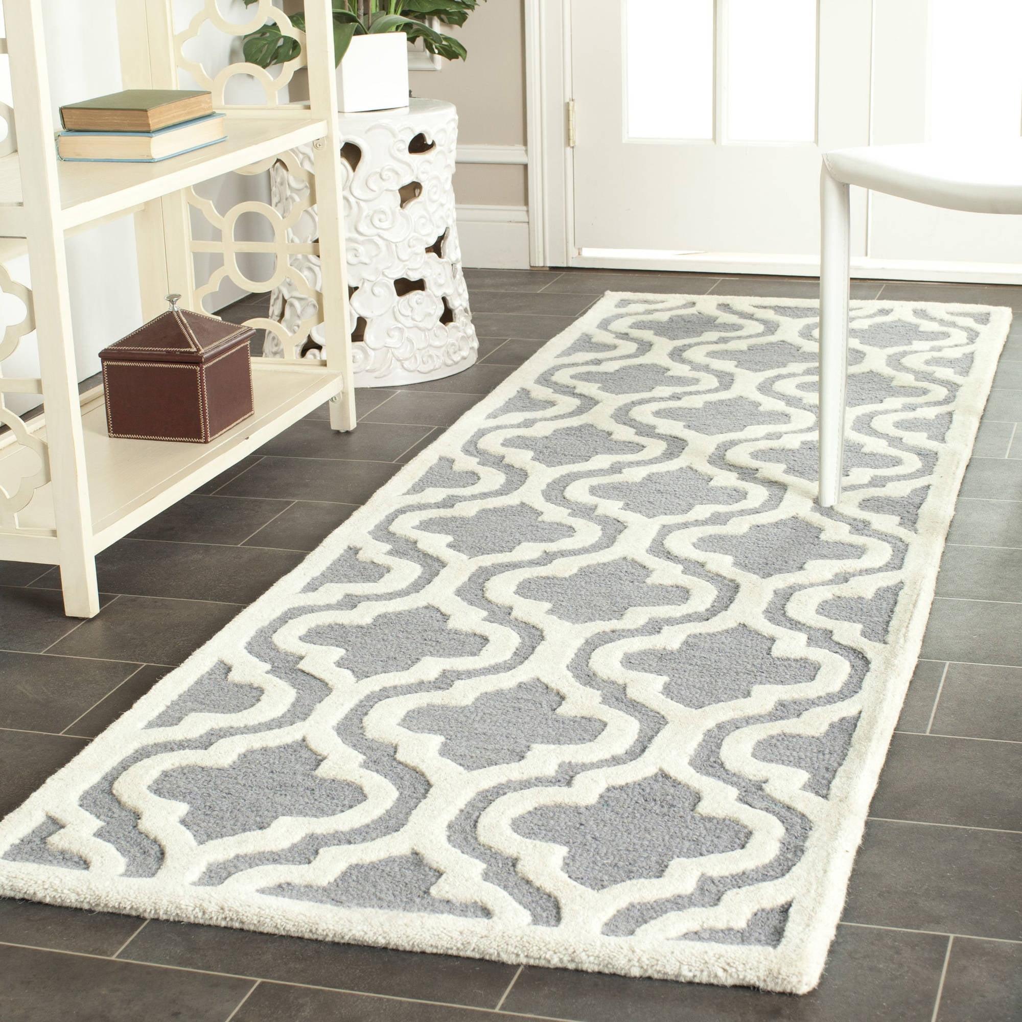 Cambridge Hand Tufted Wool Geometric Rug