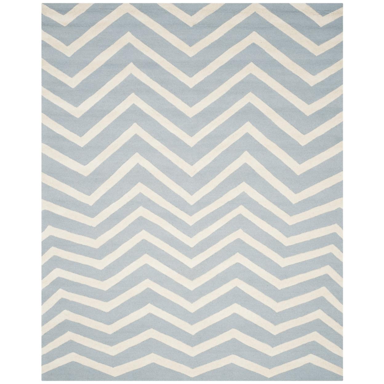 Cambridge CAM714 Tufted Indoor Area Rug - Blue/Ivory - 8'x10' - Safavieh