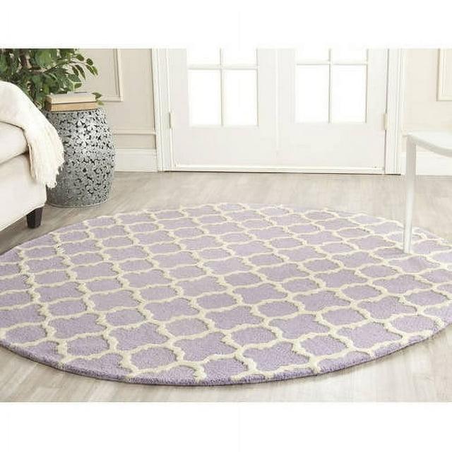 Cambridge CAM130 Tufted Indoor Accent Rug - Lavander/Ivory - 3'x5' - Safavieh