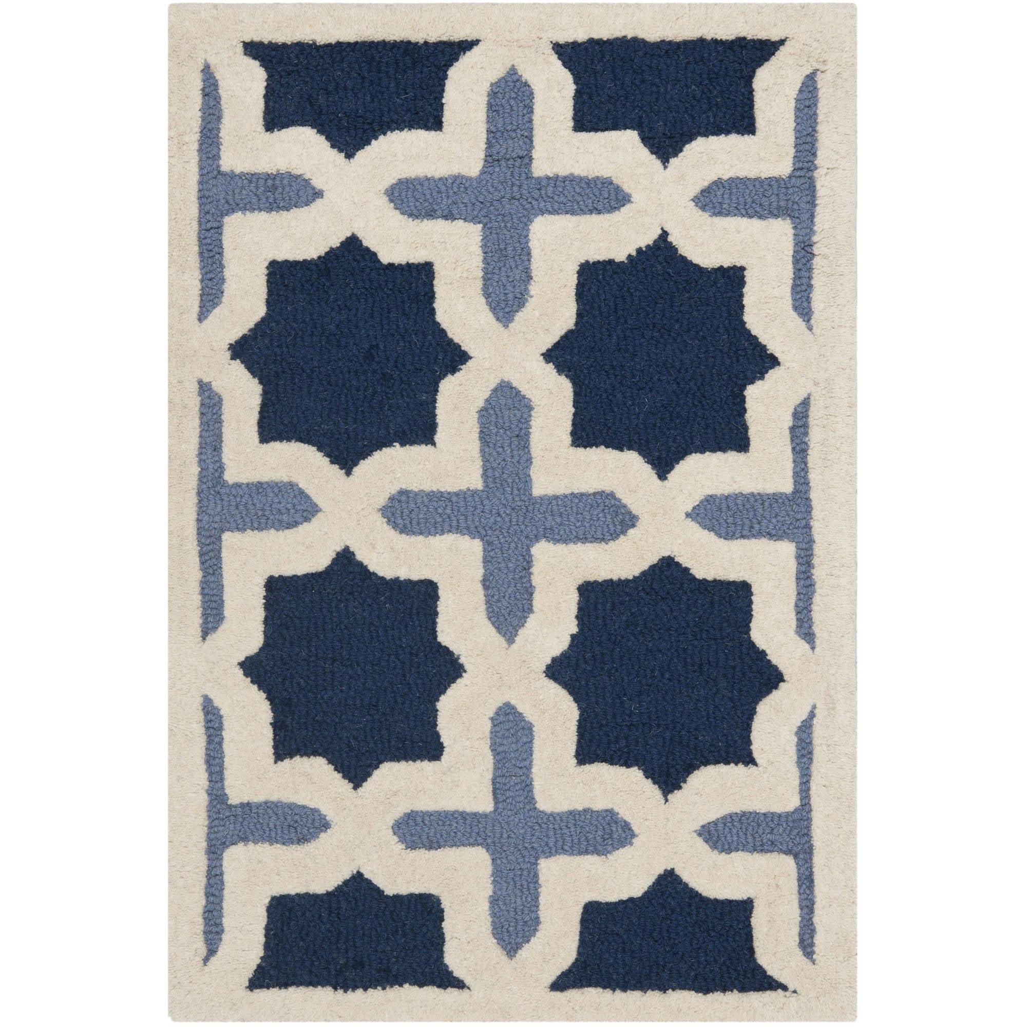 Cambridge CAM127 Hand Tufted Area Rug  - Safavieh