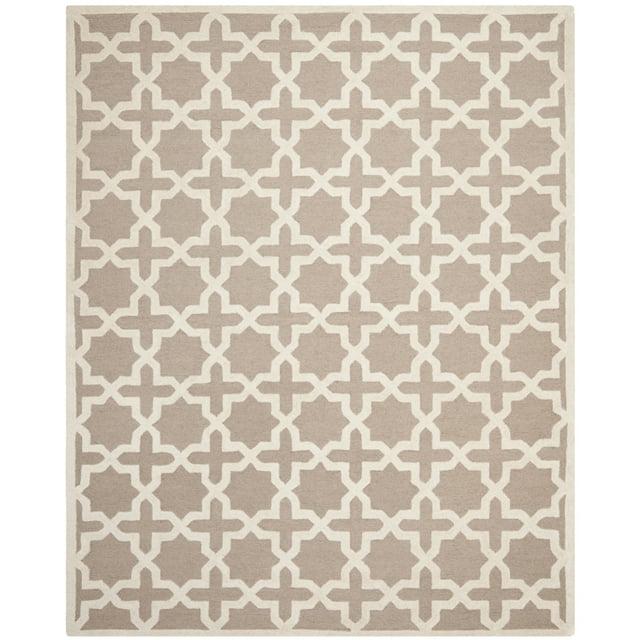 Cambridge CAM125 Tufted Indoor Area Rug - Beige/Ivory - 6'x6' - Safavieh