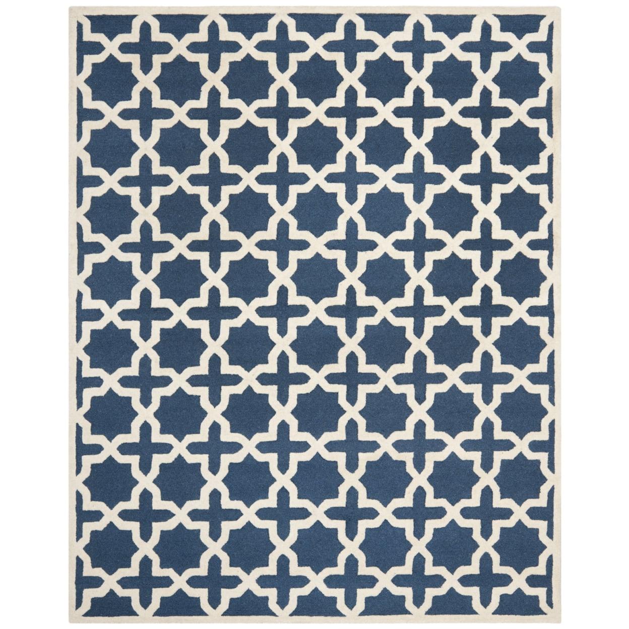 Igna Hand Tufted Wool Geometric Rug