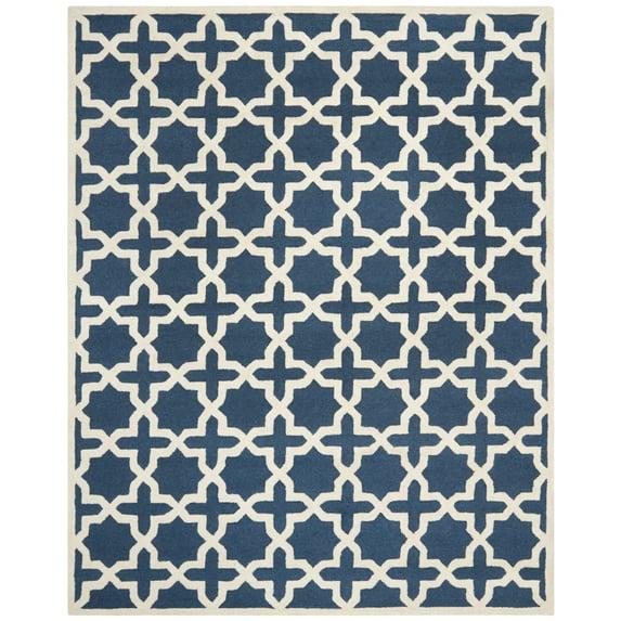 Igna Hand Tufted Wool Geometric Rug