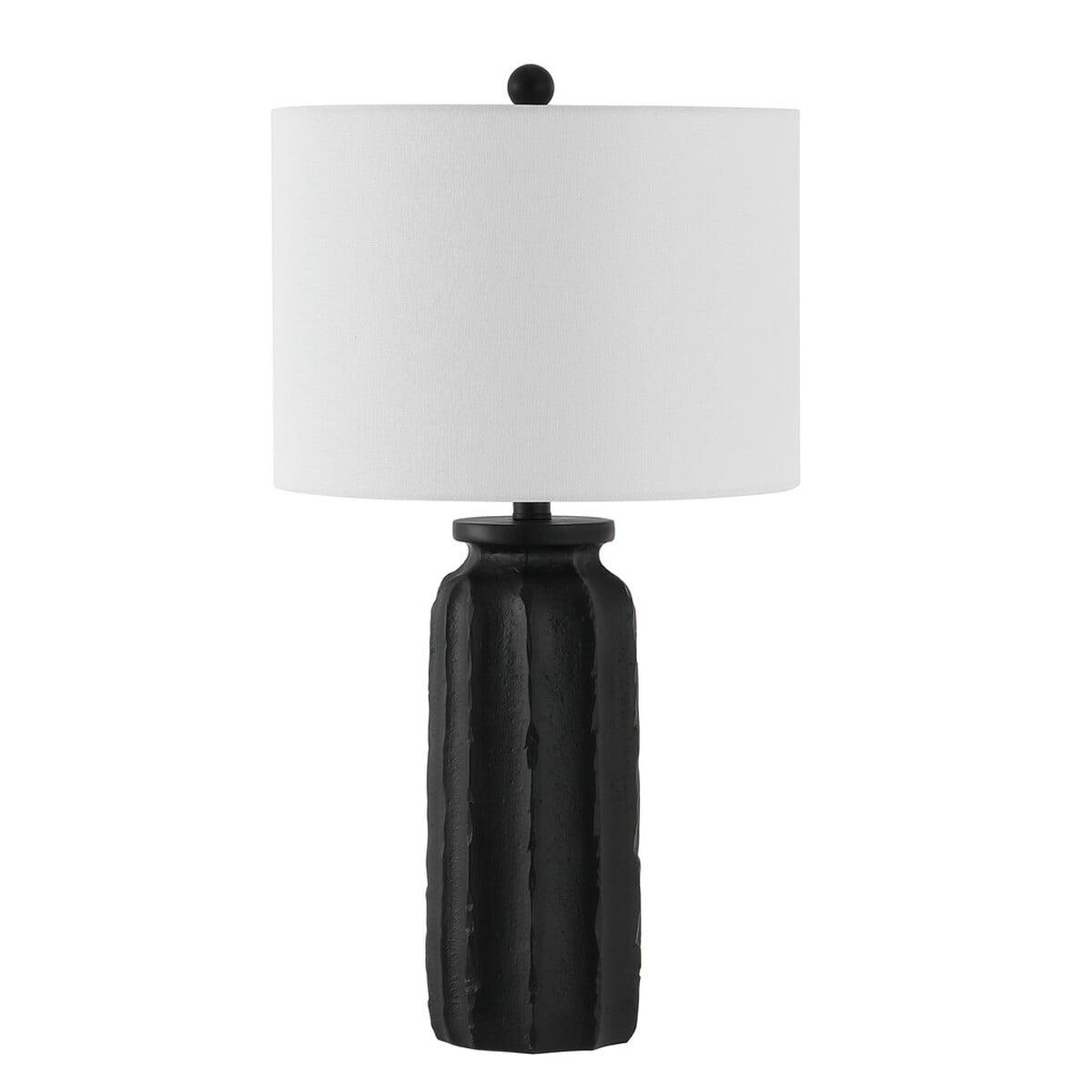 Candri 26" Table Lamp - Matte Black - Safavieh.