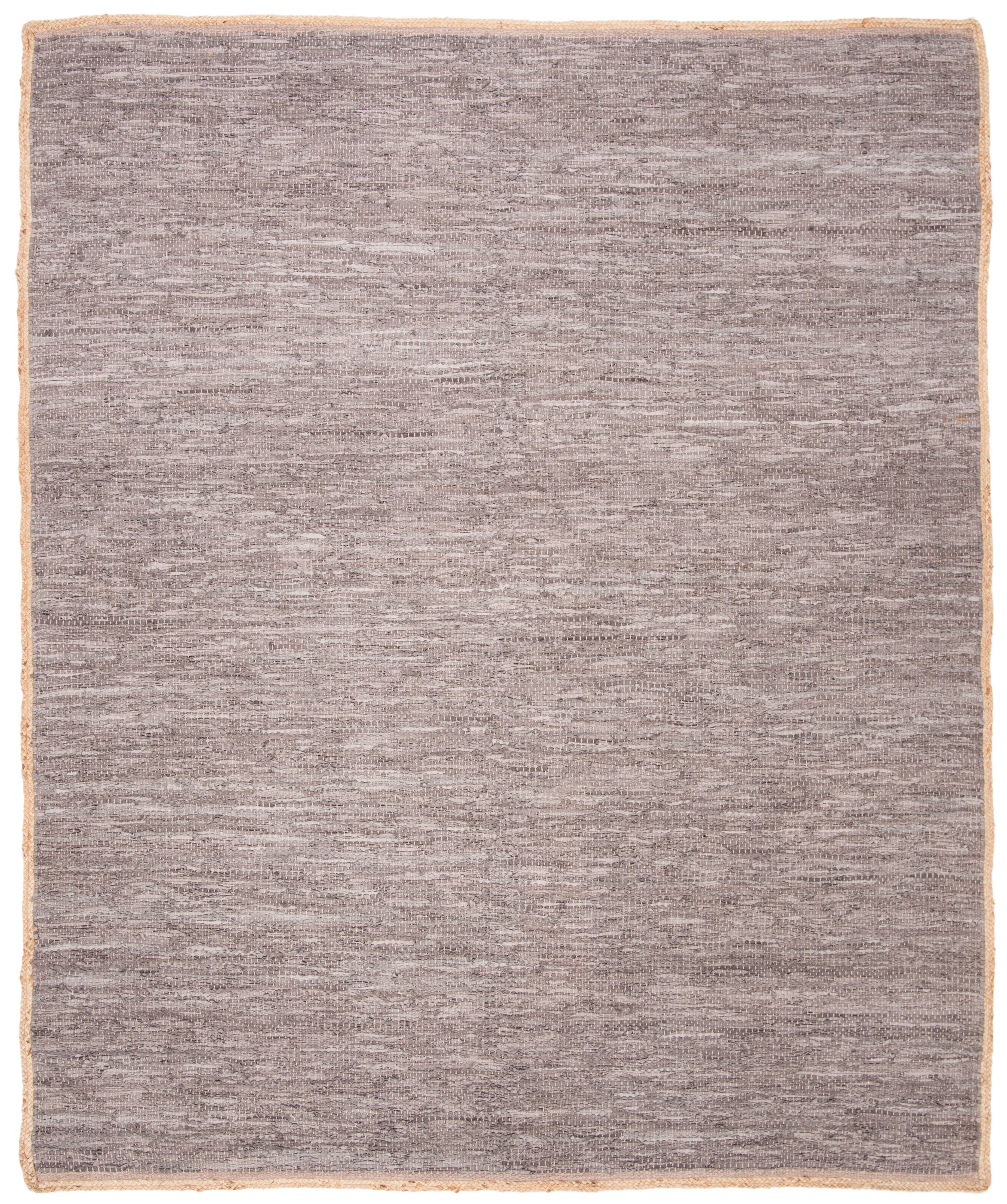 Cape Cod CAP901 Woven Indoor Area Rug - Light Grey/Natural - 4'x6' - Safavieh