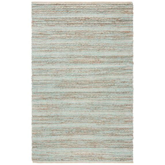Cape Cod CAP851 Woven Indoor Area Rug - Aqua - 6'x9' - Safavieh