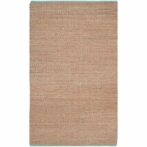 Cape Cod CAP811 Hand Woven Area Rug - Aqua - 3'x5' - Safavieh.