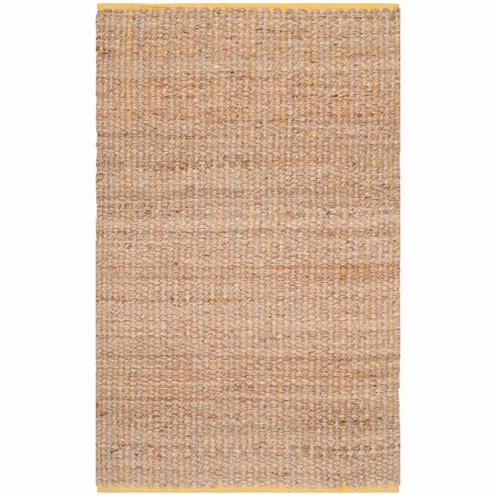 Cape Cod CAP811 Hand Woven Area Rug - Yellow - 4'x6' - Safavieh.