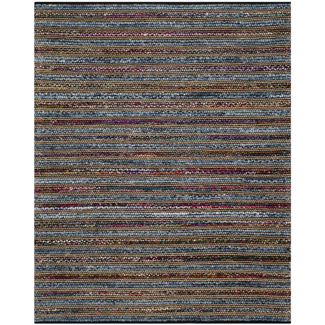 Cape Cod CAP361 Hand Woven Accent Rug - Blue/Multi - 2'x3' - Safavieh.