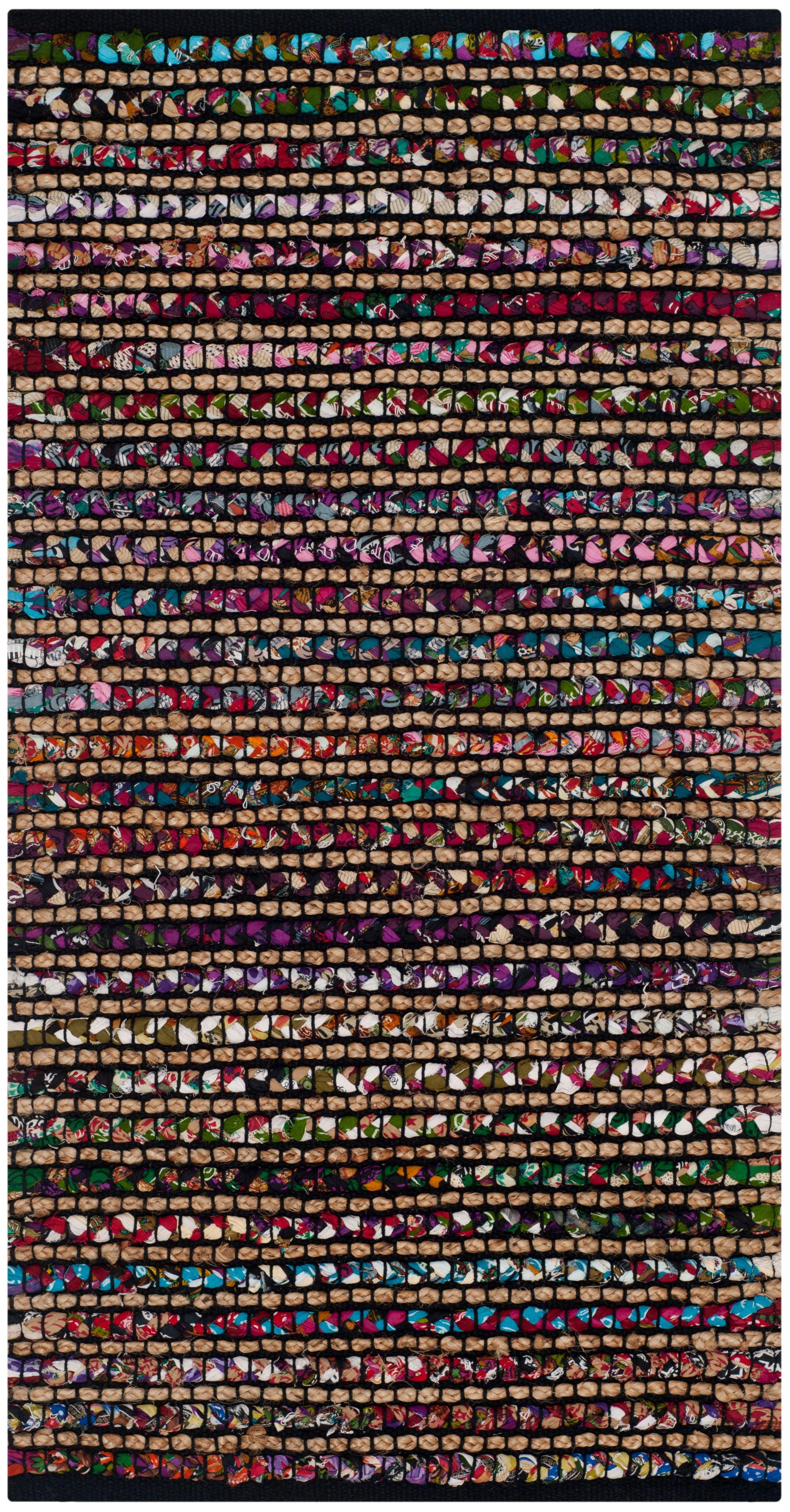 Cape Cod Multicolor Handwoven Cotton Area Rug 2'3" x 4'