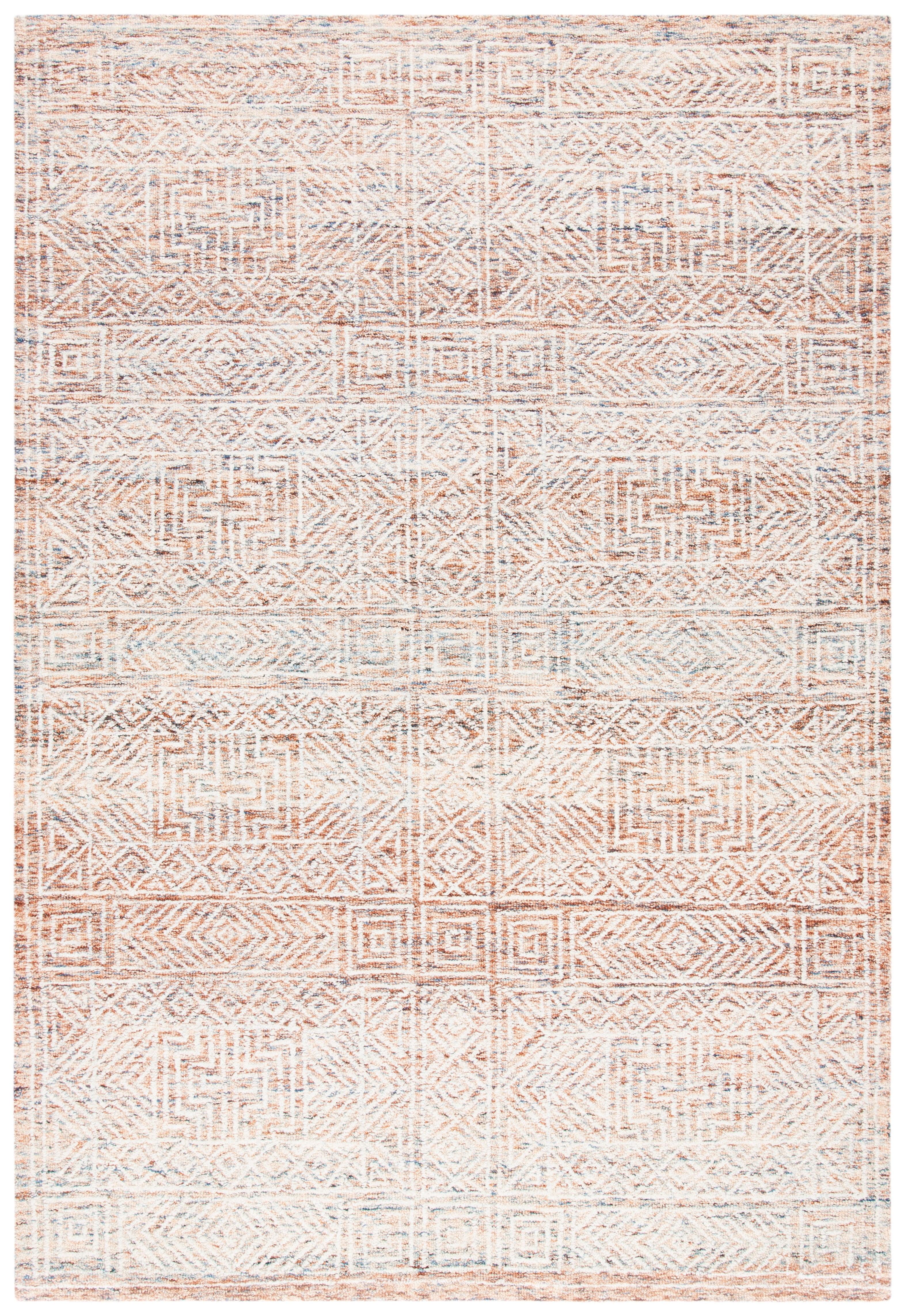 Capri CPR206 Hand Tufted Area Rug - Brown/Beige - 4'x6' - Safavieh.