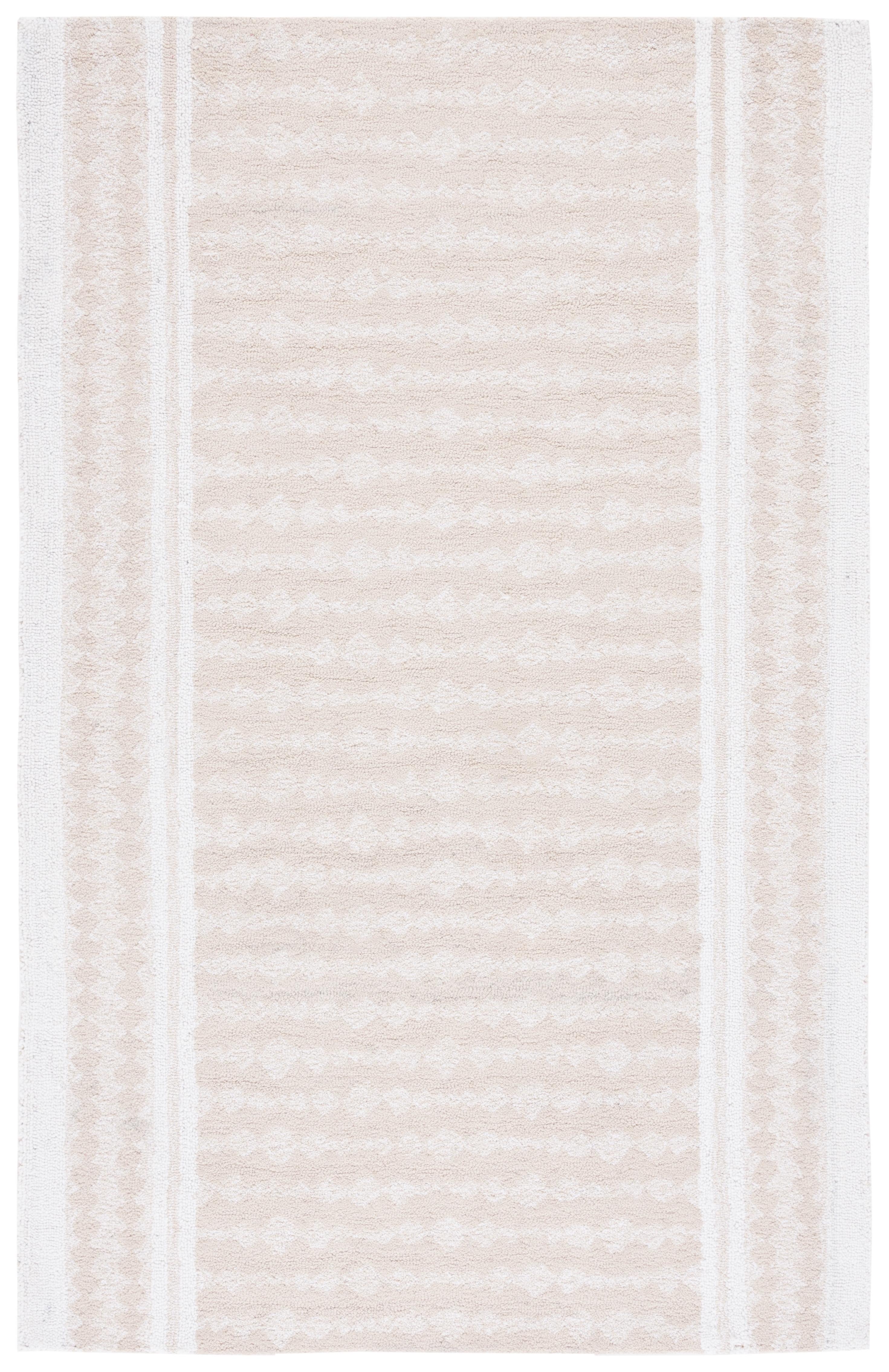 Capri CPR710 Hand Tufted Area Rug - Beige/Ivory - 8'x10' - Safavieh.