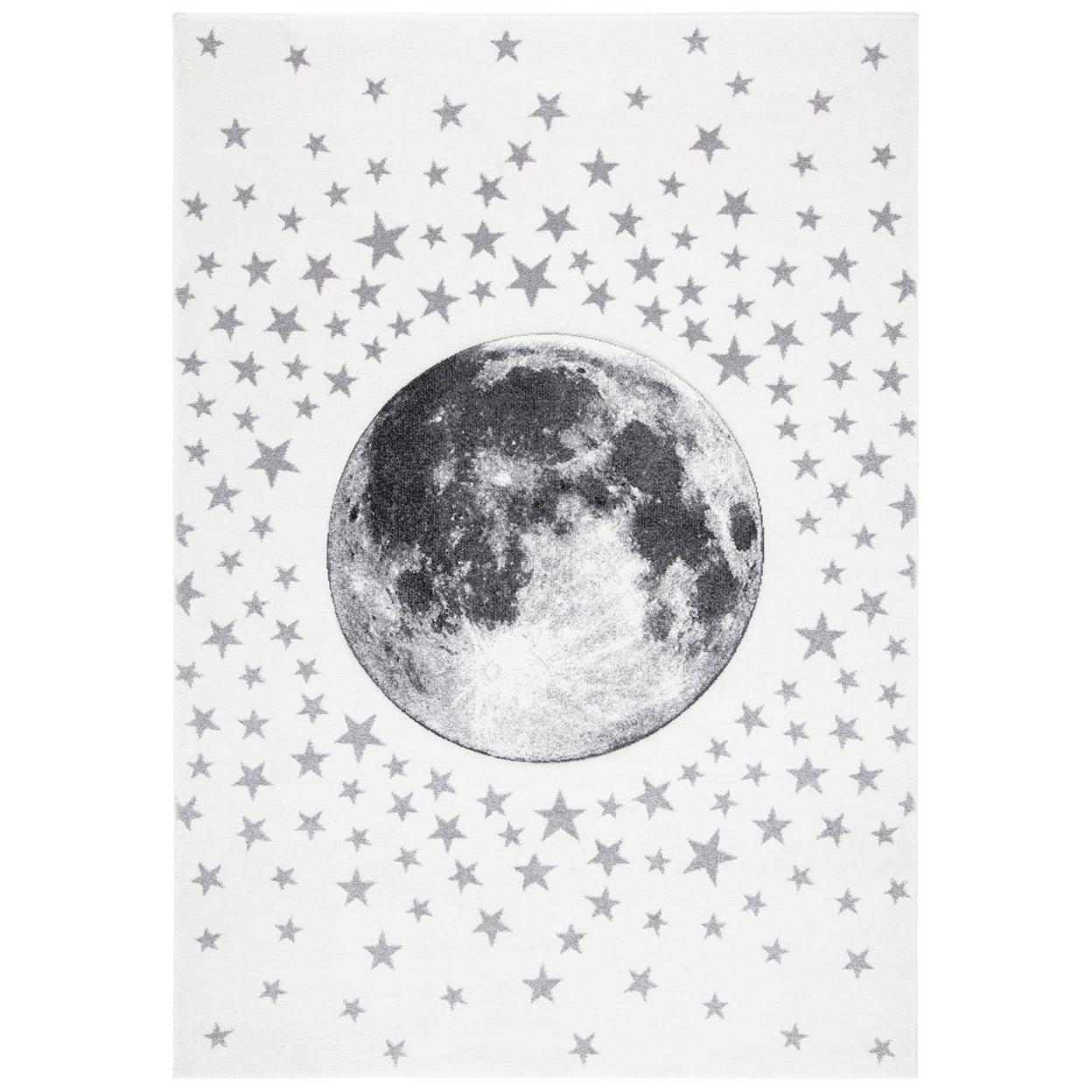 Carousel Kids CRK135 Power Loomed Accent Rug - Ivory/Grey - 2'x3' - Safavieh.