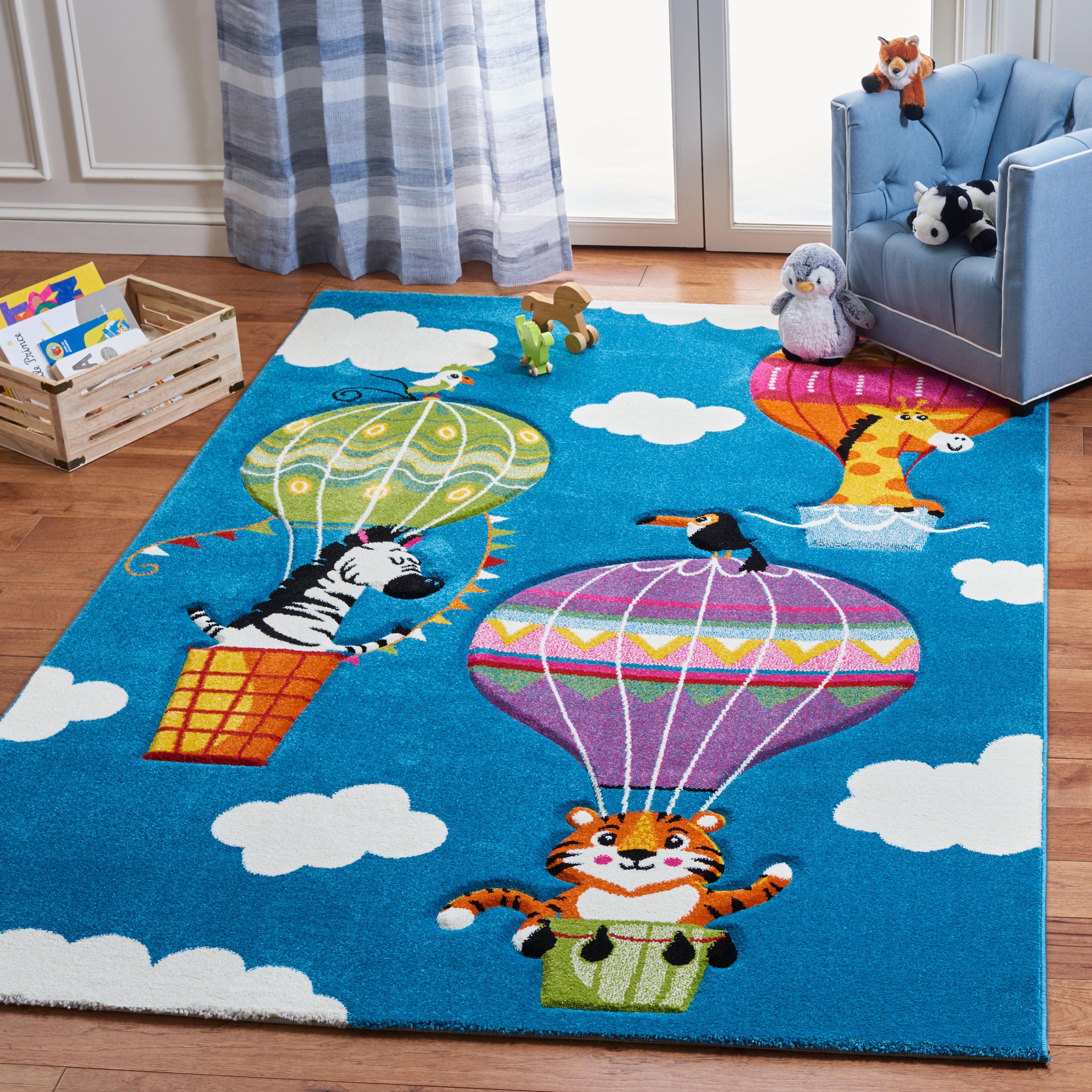 Carousel Kids CRK118 Power Loomed Area Rug  - Safavieh