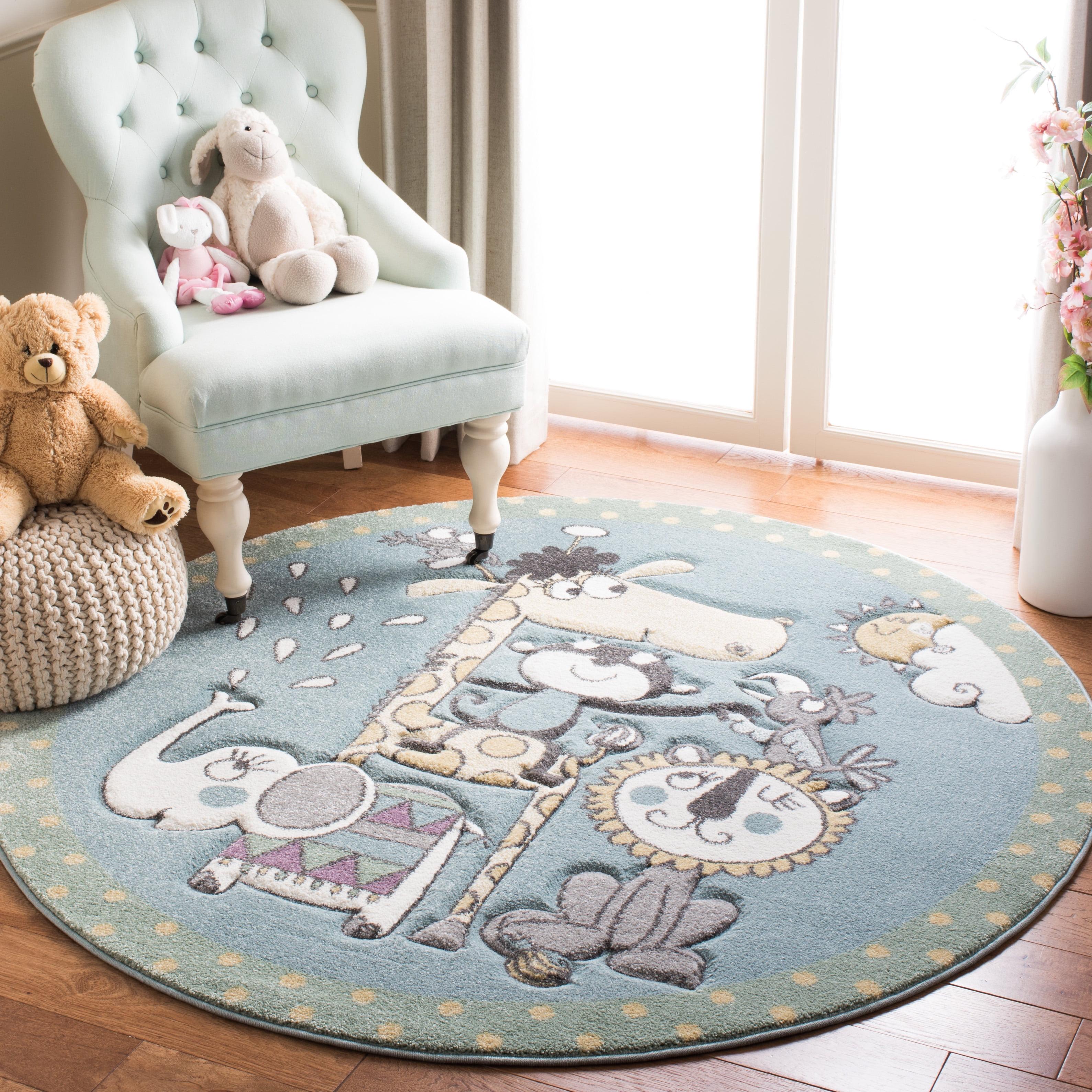 Carousel Kids CRK185 Power Loomed Area Rug  - Safavieh