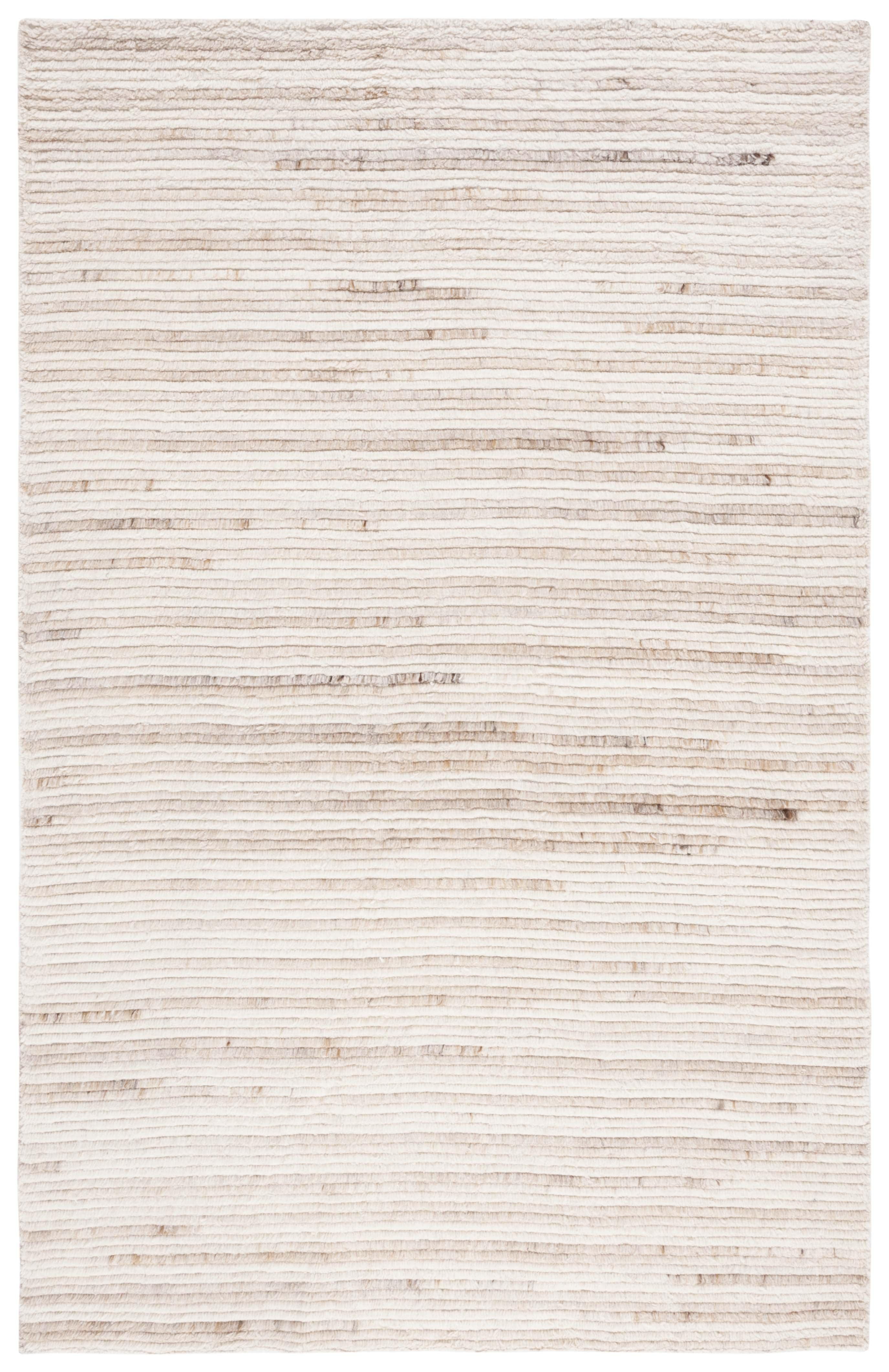 Casablanca CSB793 Hand Woven Indoor Area Rug - Beige/Ivory - 5'x8' - Safavieh
