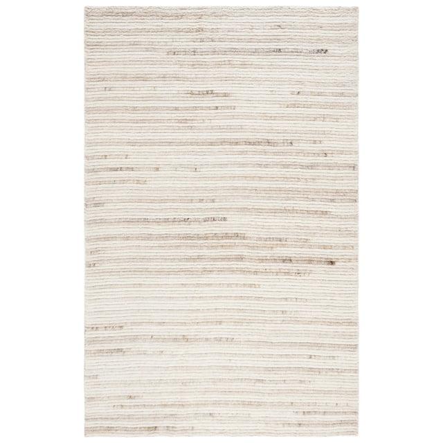 Casablanca CSB793 Hand Woven Indoor Area Rug - Beige/Ivory - 5'x8' - Safavieh