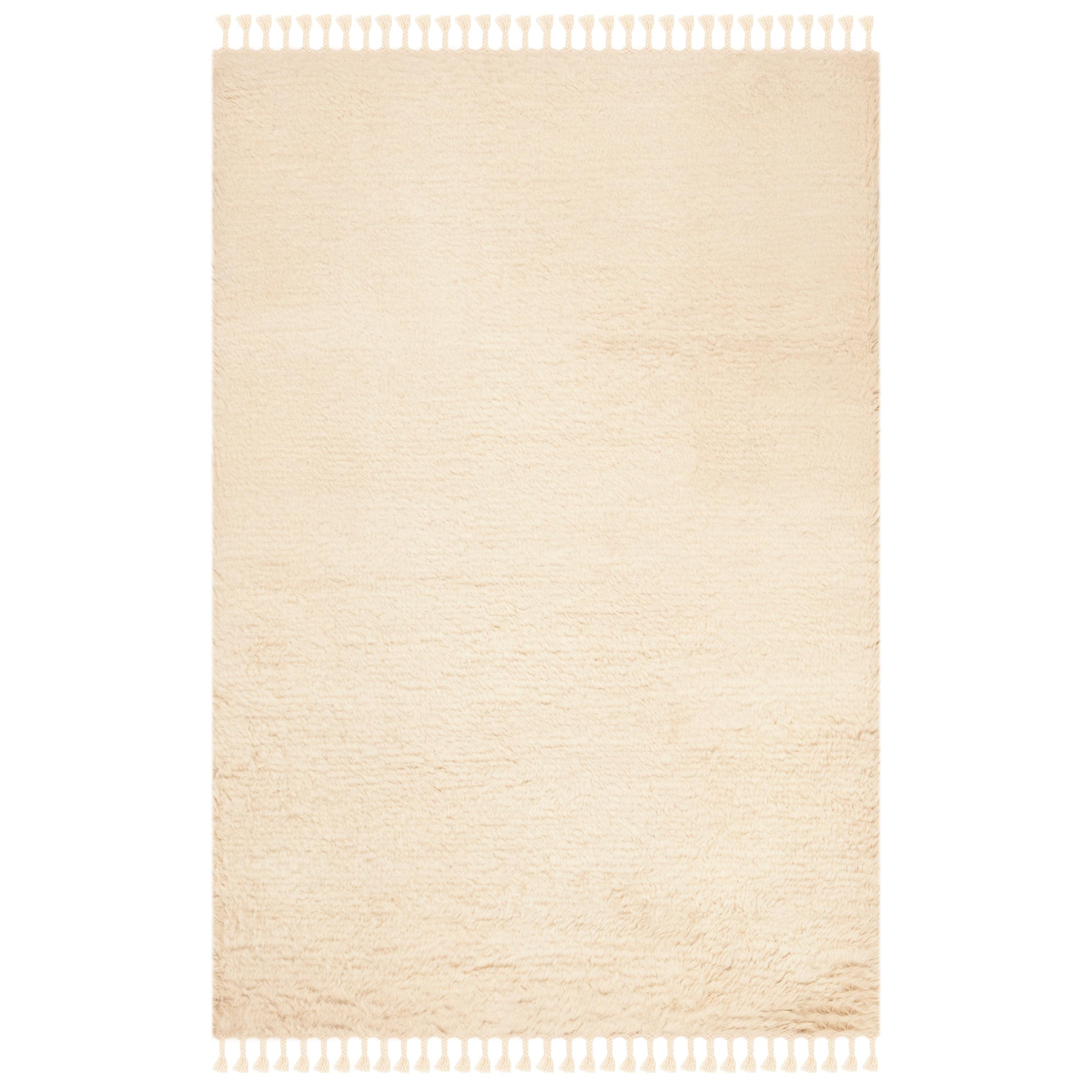 Casablanca CSB150 Hand Knotted Indoor Area Rug - Beige - 4'x6' - Safavieh