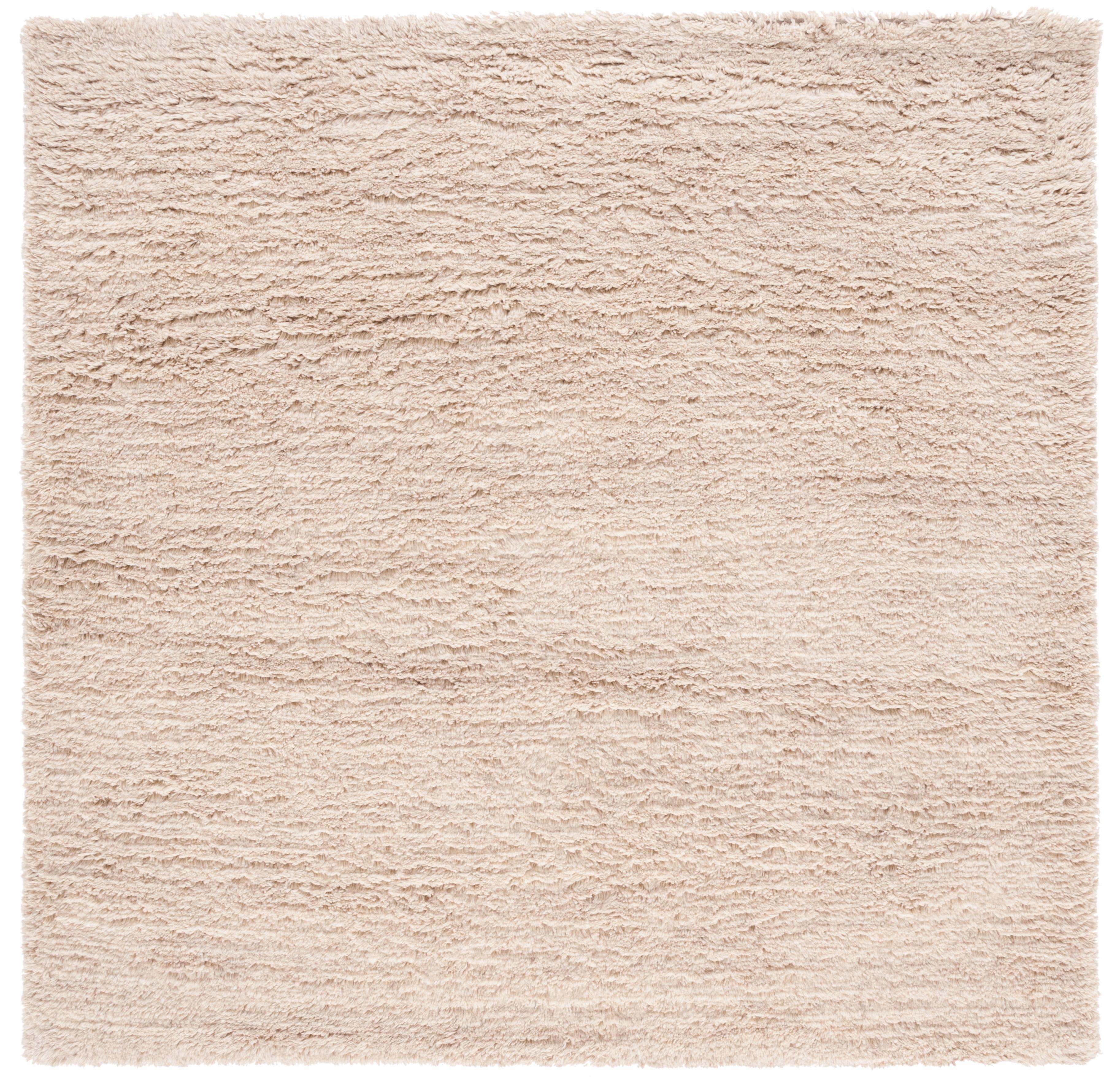 Casablanca CSB702 Hand Tufted Indoor Area Rug - Beige - 6'x6' - Safavieh